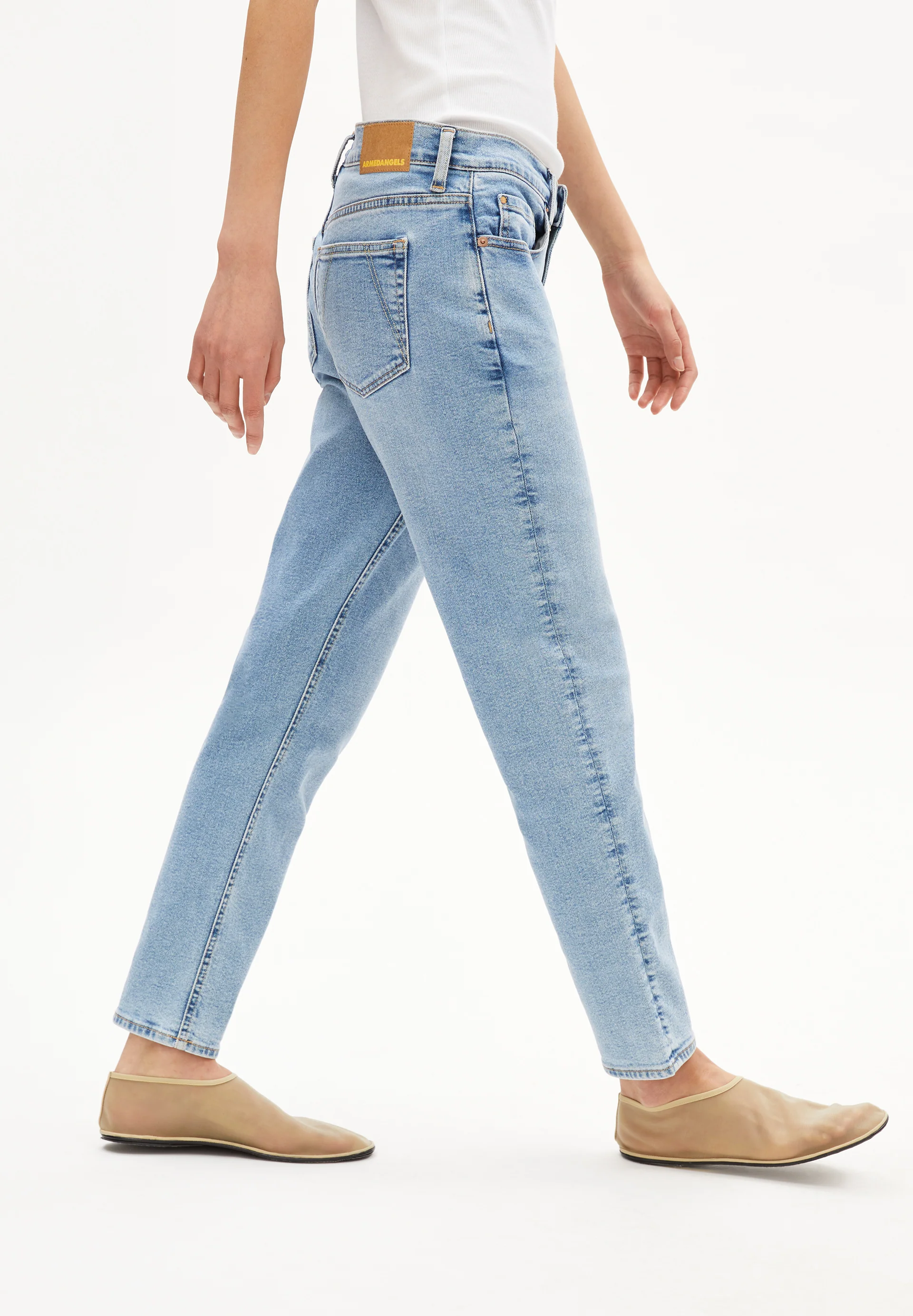 CAYAA TARPA Boyfriend Jeans recycled Cotton Mix Comfort Stretch