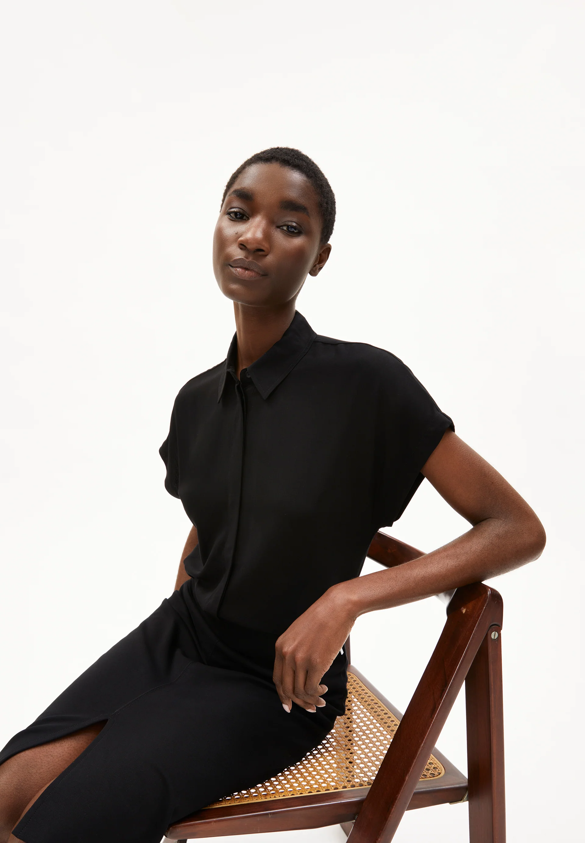 LARISAANA BLOUSE Blouse made of LENZING™ ECOVERO™ Viscose