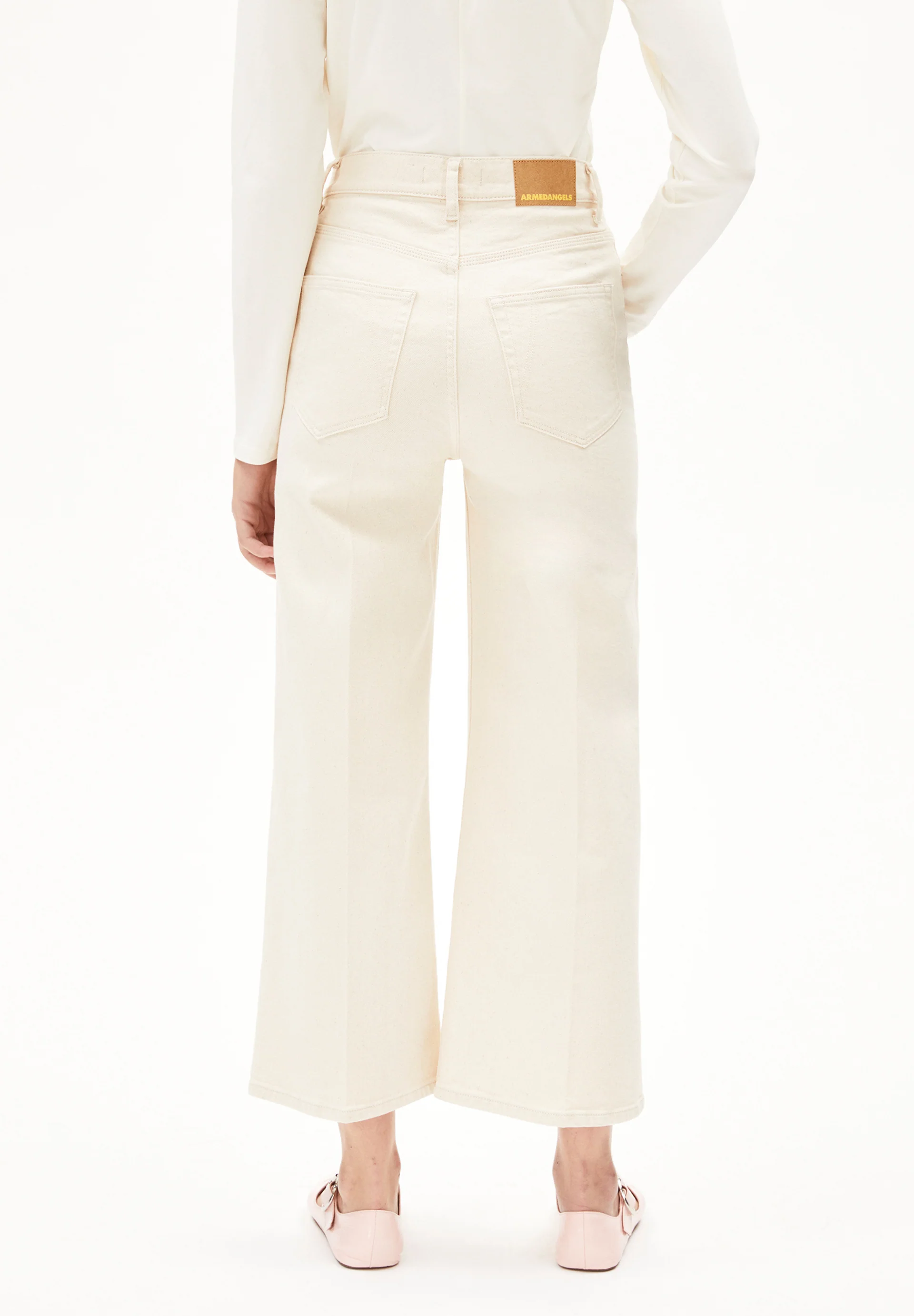 MURLIAA CROPPED Wide Jeans recycled cotton Comfort-Stretch