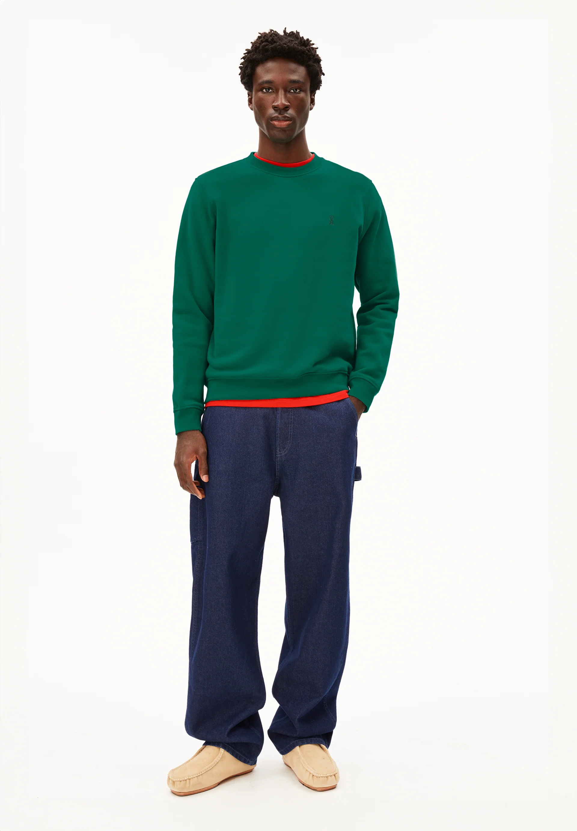 BAARO FLEECE Sweatshirt from organic cotton