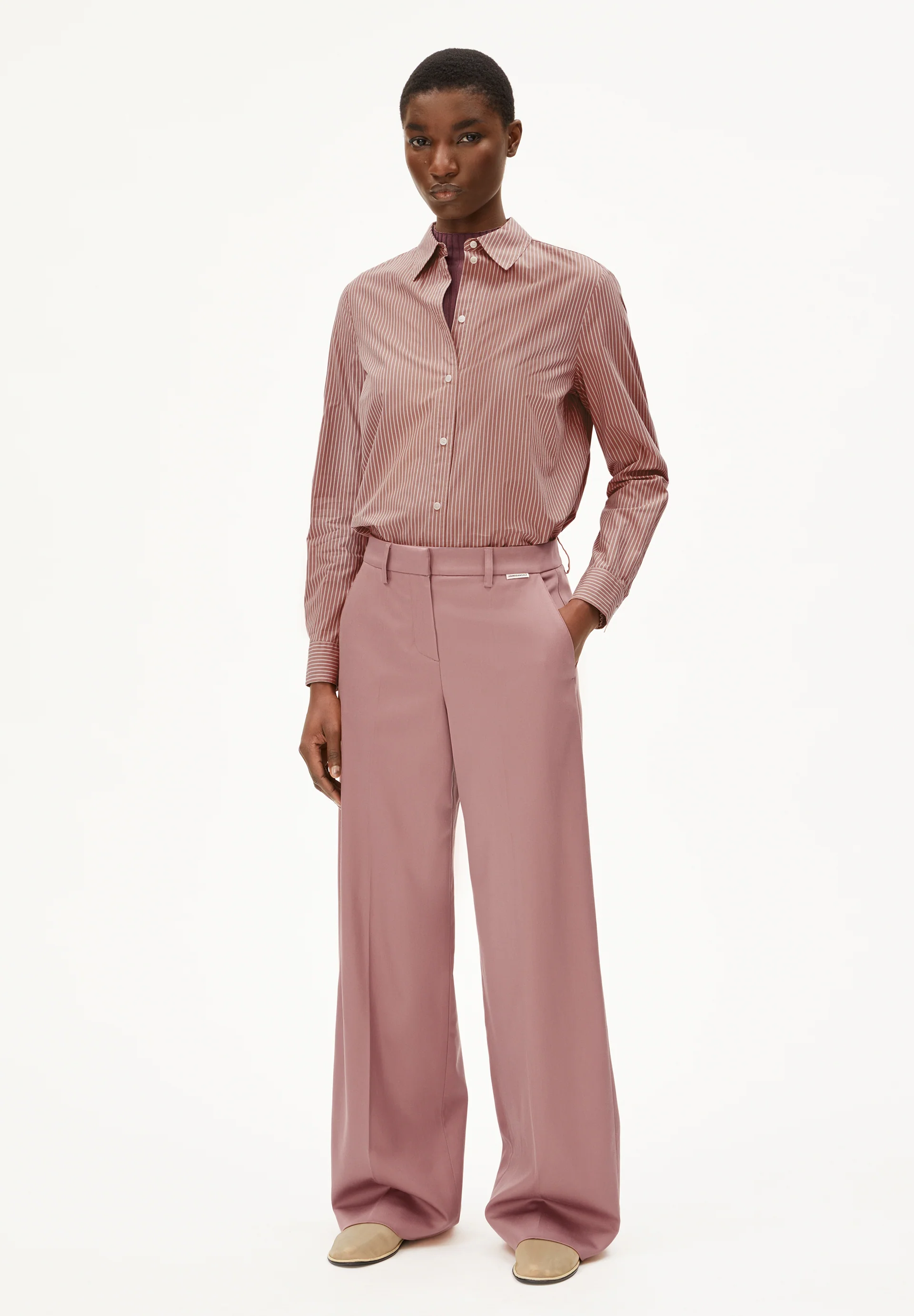 LEANDRAA Woven Pants made of TENCEL™ Lyocell Mix