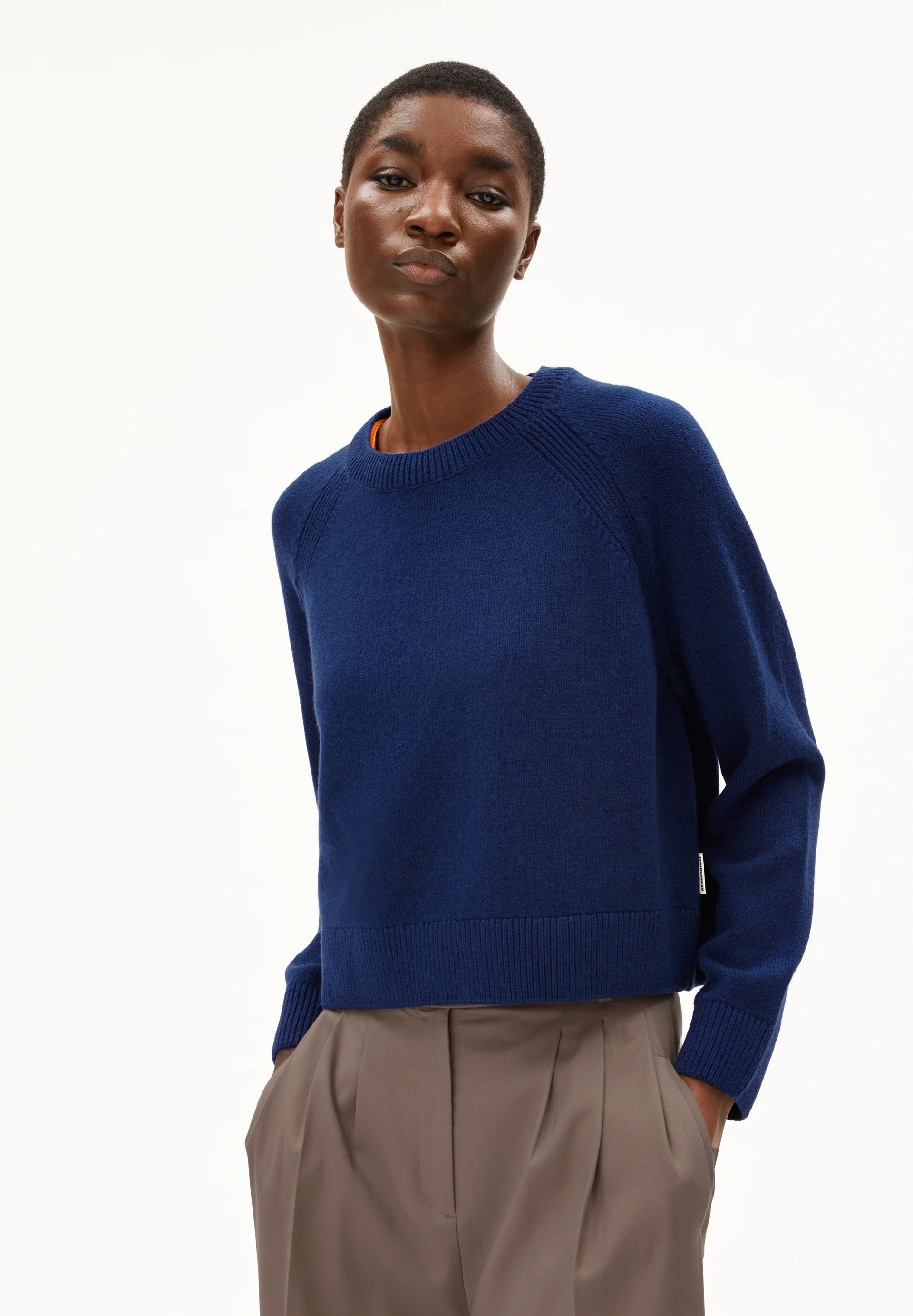 DILIRIAA REGLANA Sweater made of recycled Organic Wool Mix