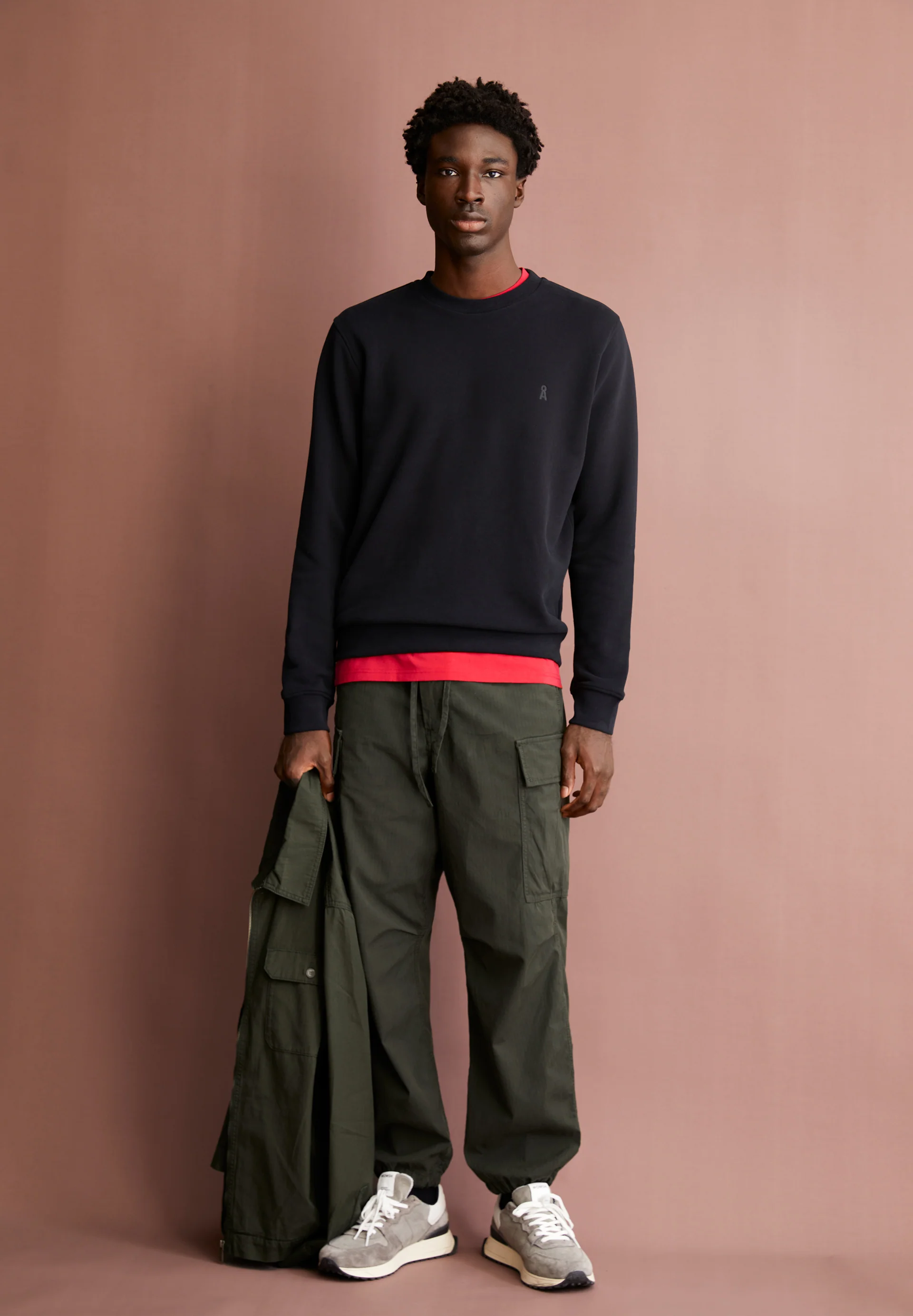 BAARO FLEECE Sweatshirt from organic cotton