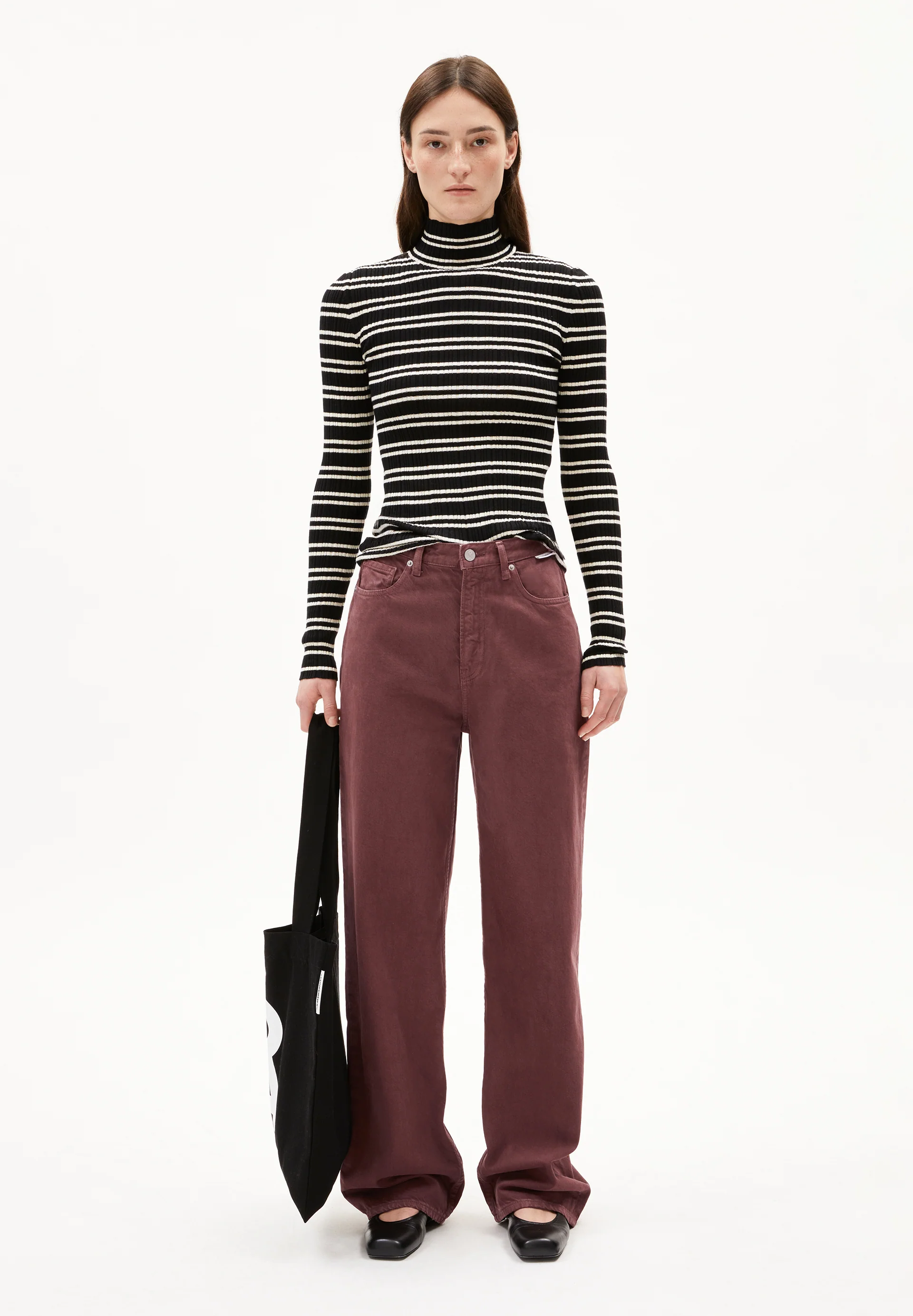 ENIJAA Wide Jeans recycled Cotton