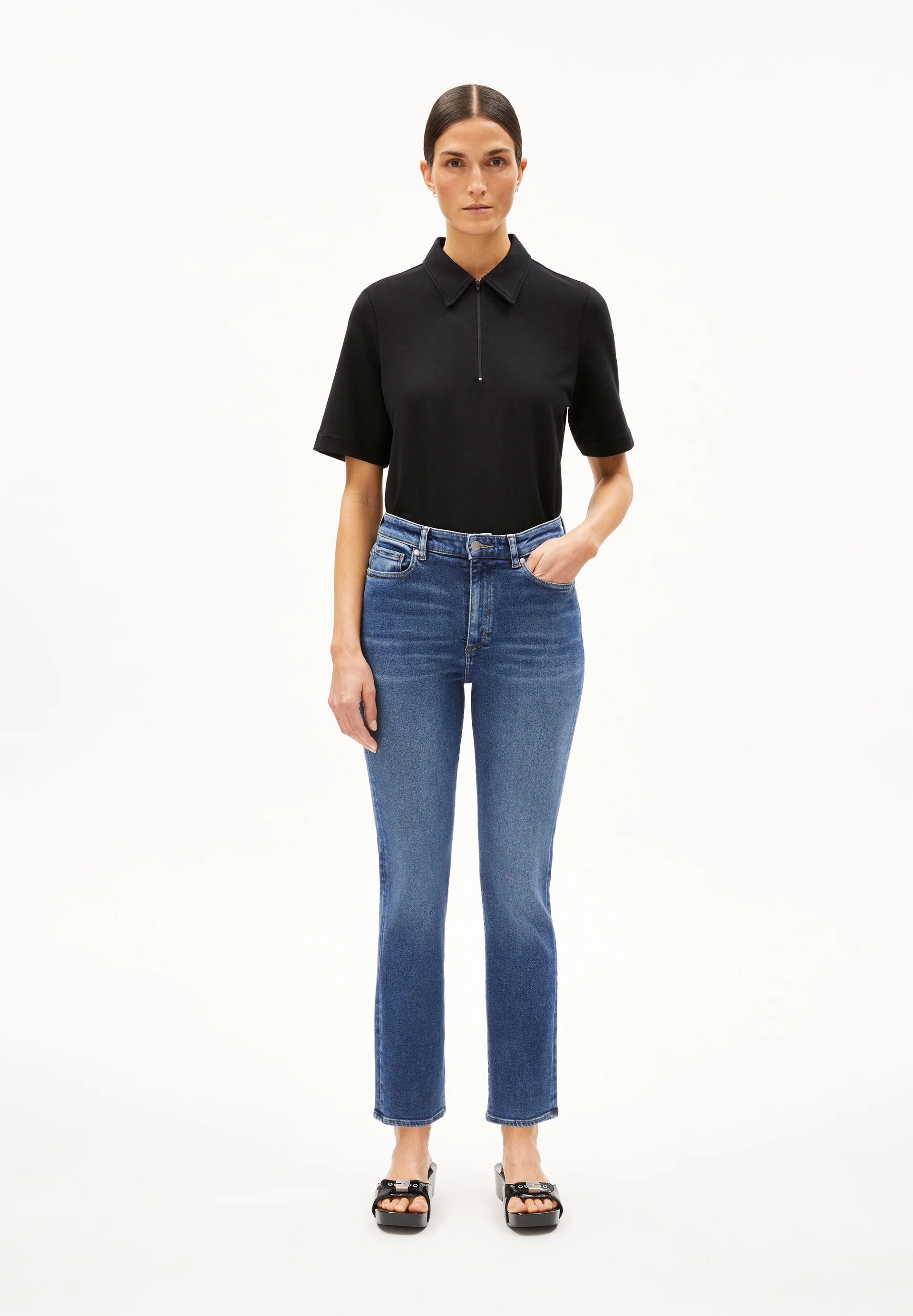 LEJAANI Slim Jeans Organic Cotton Mix X-Stretch