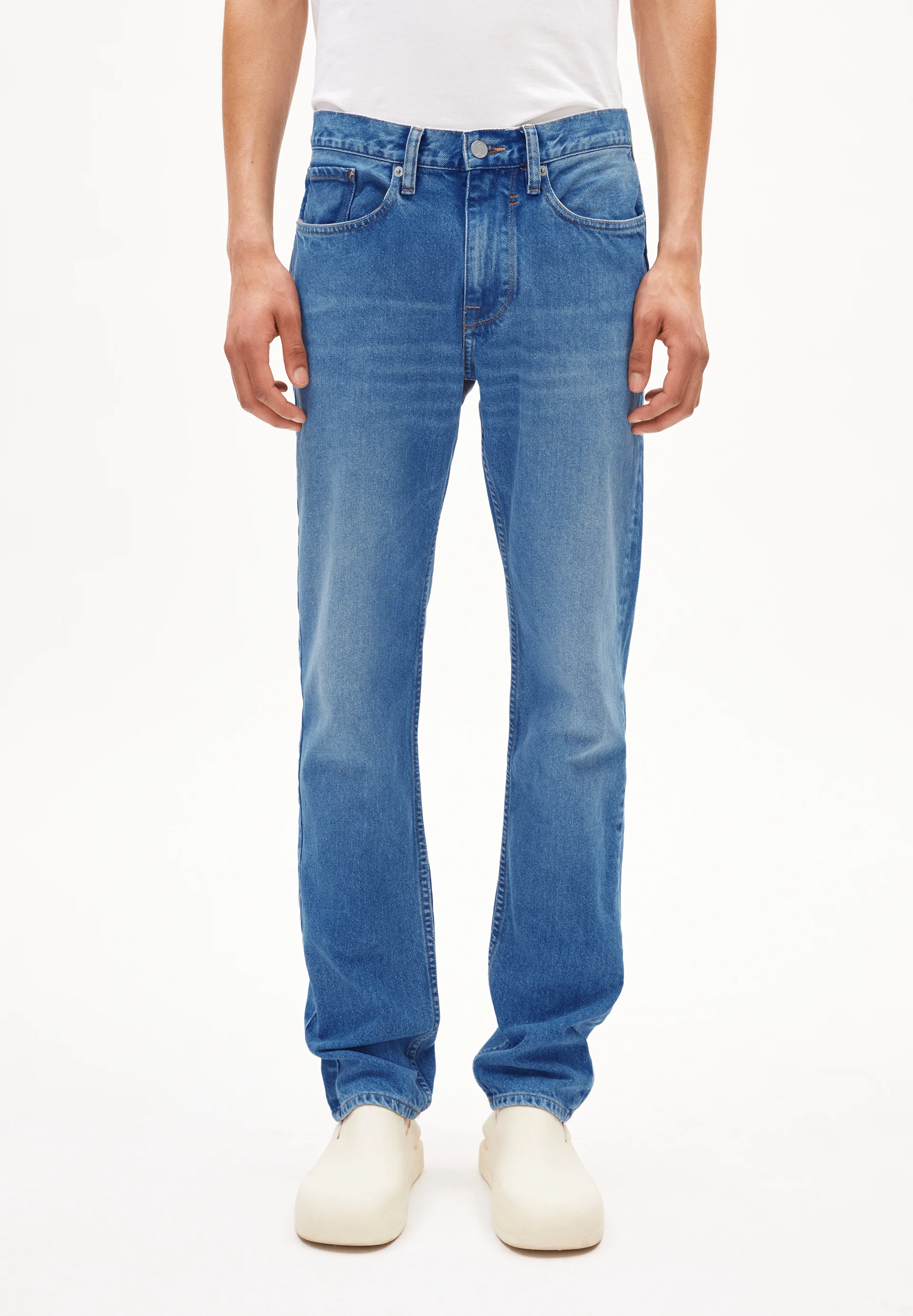 DYLAANO Slim Straight Jeans recycled cotton