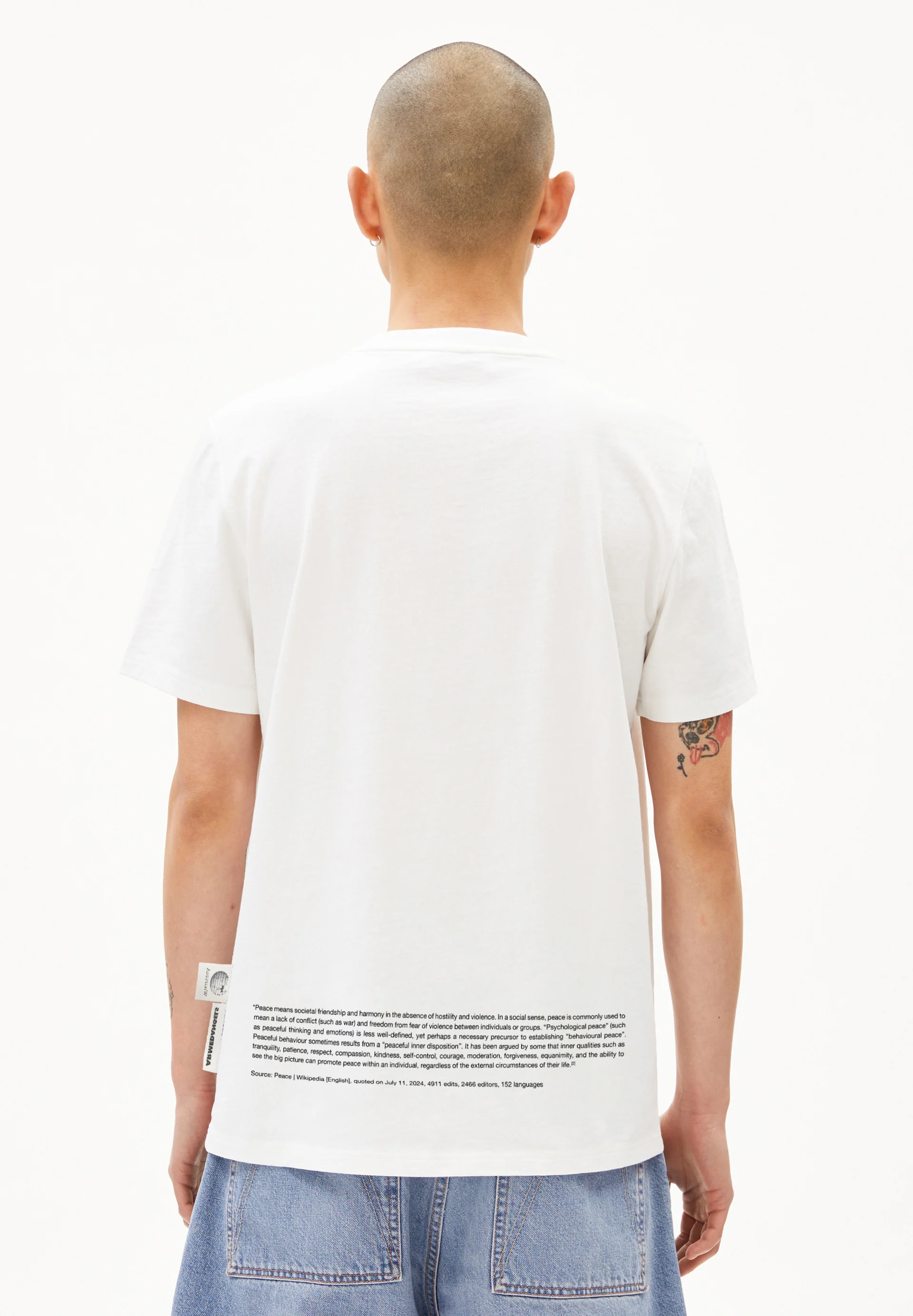 MAARKOS WIKIPEDIA Heavyweight T-Shirt made of recycled Cotton