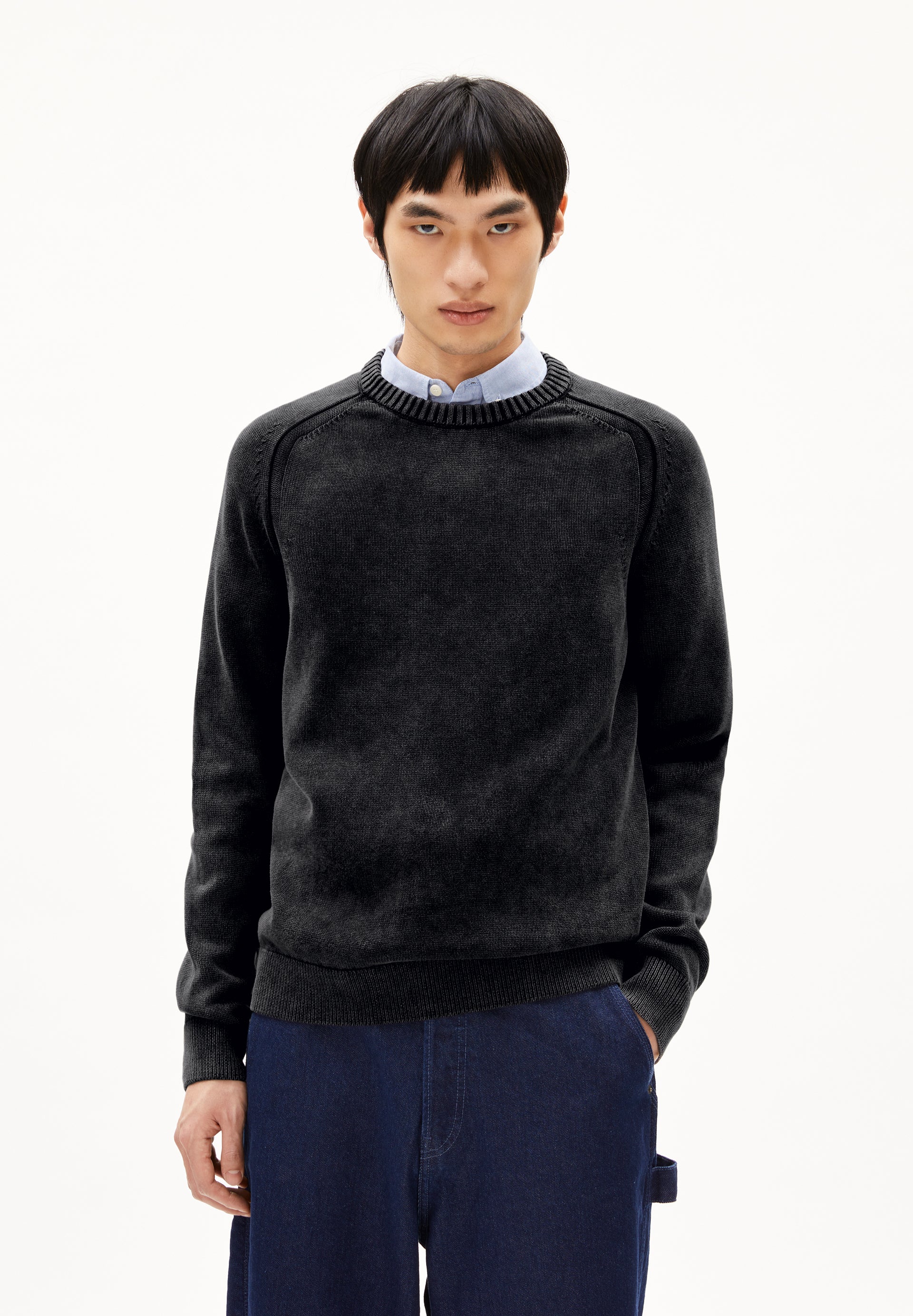 VAANJO GMT DYE Pullover from organic cotton