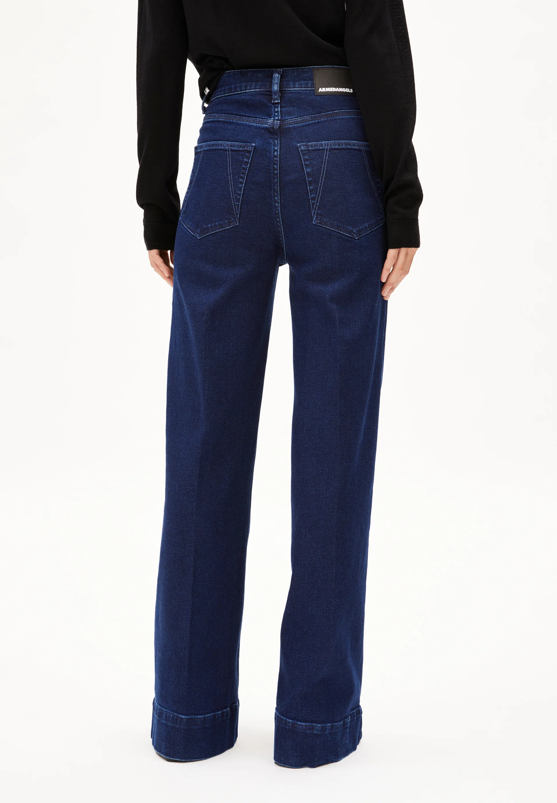 MURLIAA Wide Jeans recycled Cotton Mix Comfort Stretch