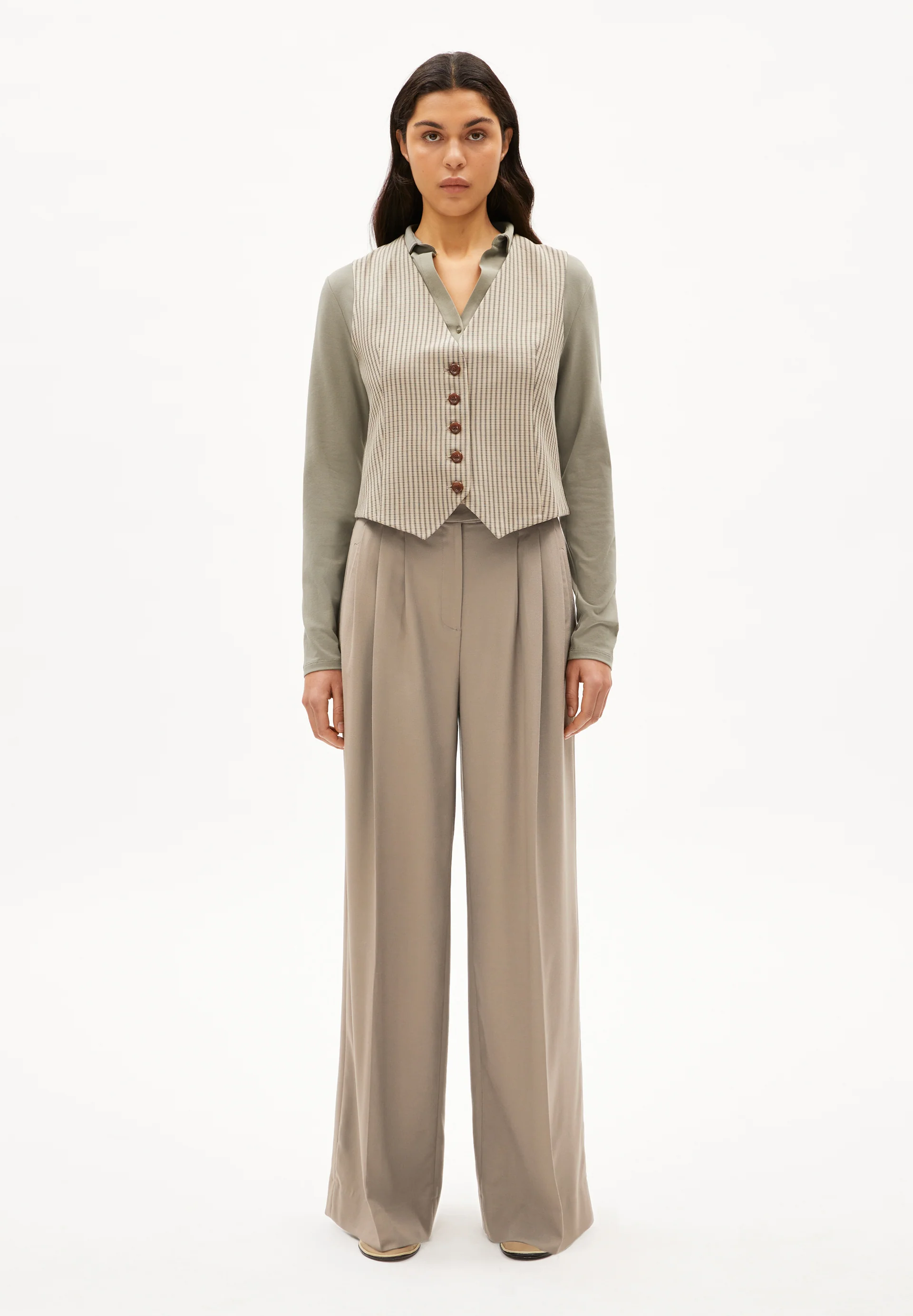 KAAYUA Woven Pants made of LENZING™ ECOVERO™ Viscose Mix
