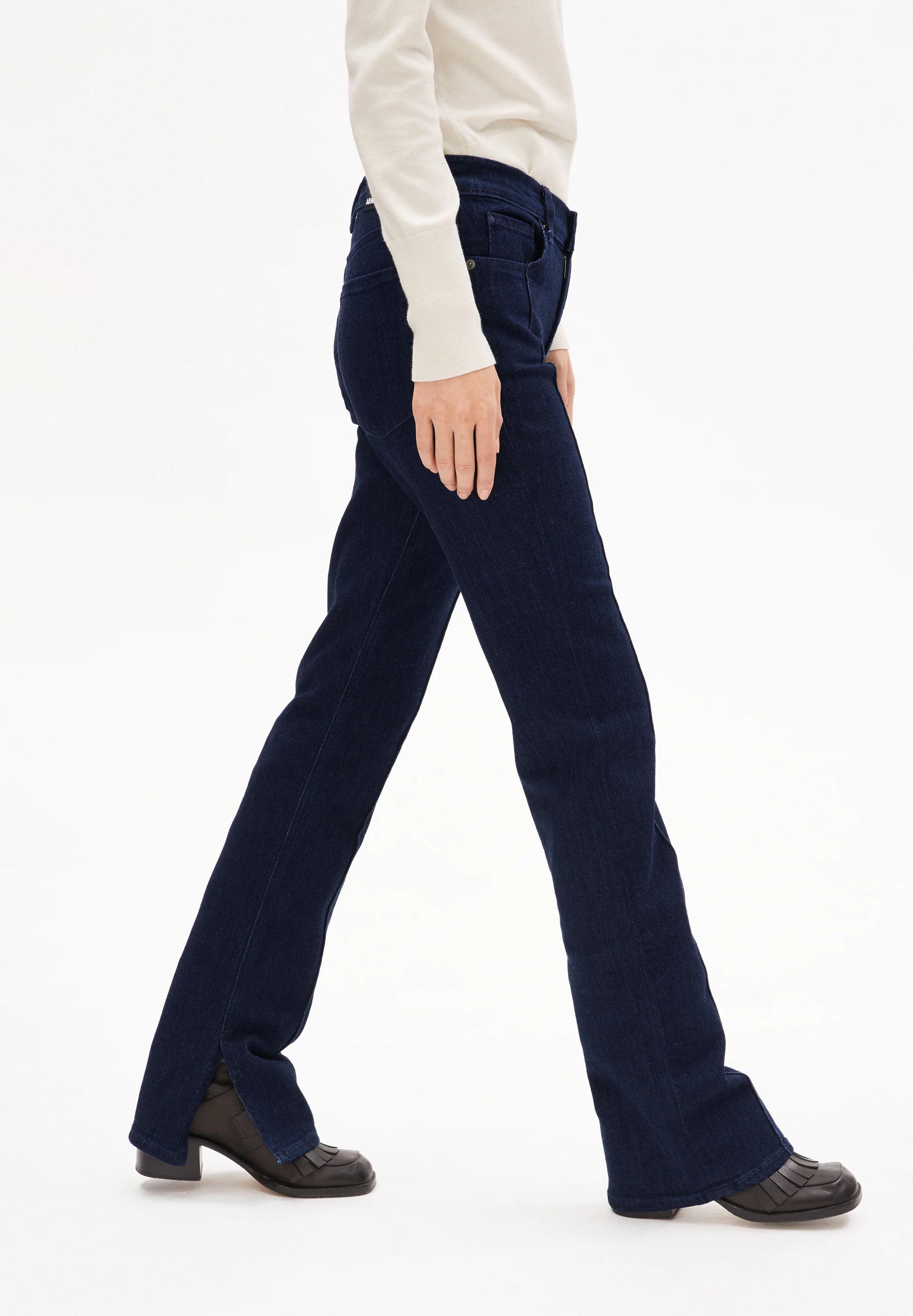 LINDAA LOW Bootcut Jeans Organic Cotton Mix Comfort-Stretch