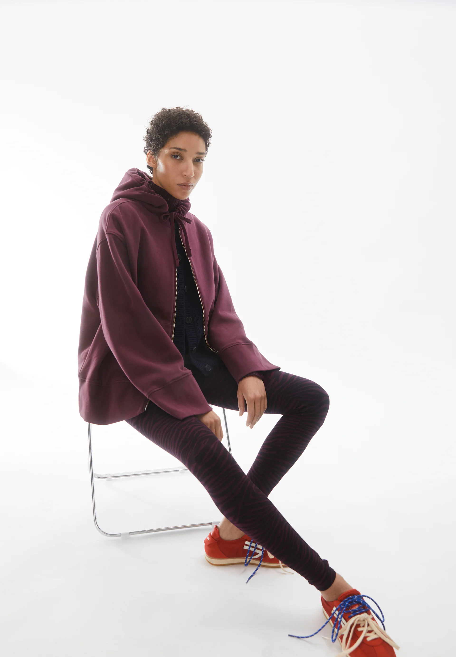 TALIMAA Sweat jacket made from organic cotton