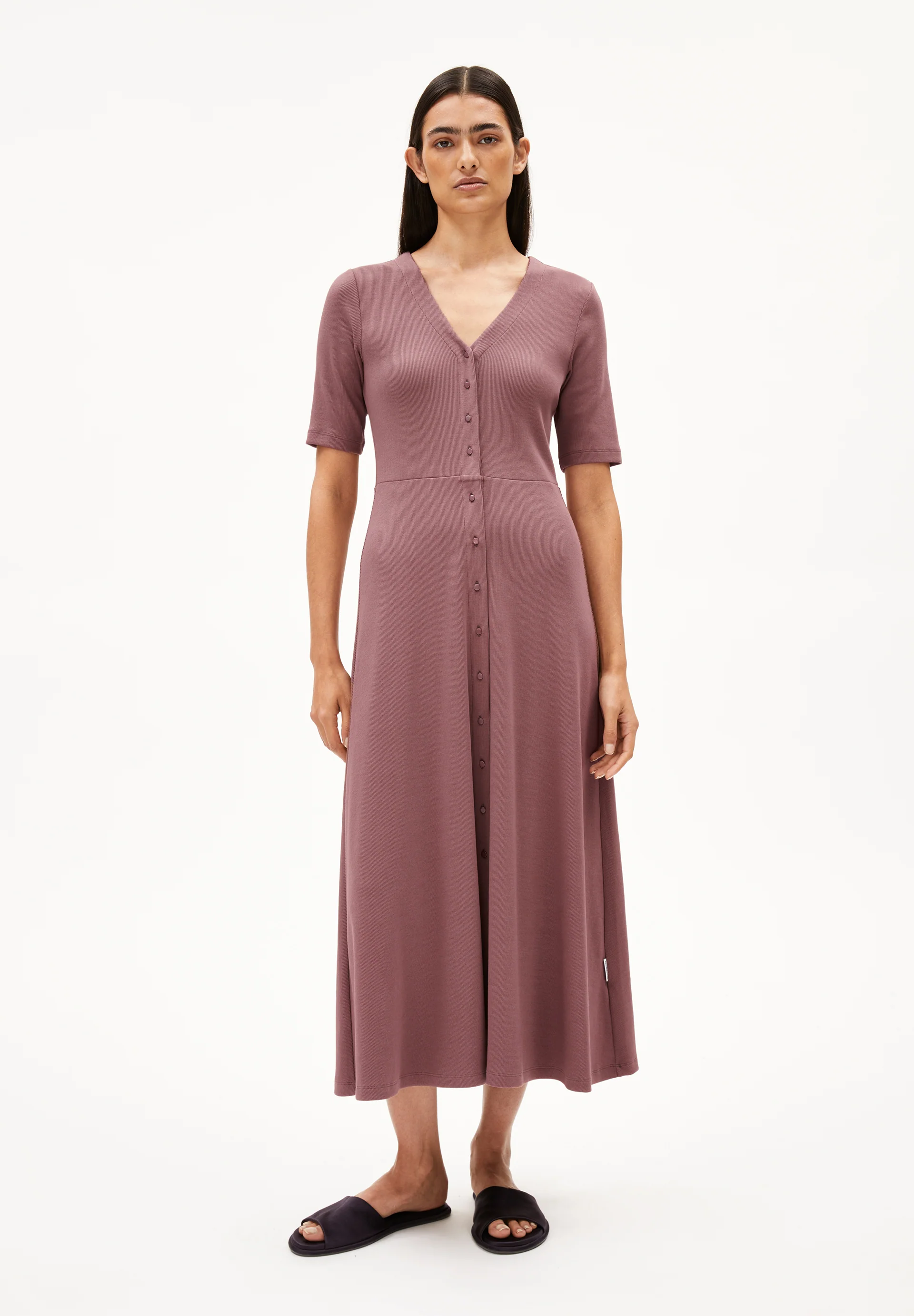 ALURAA Jersey dress from organic cotton mix