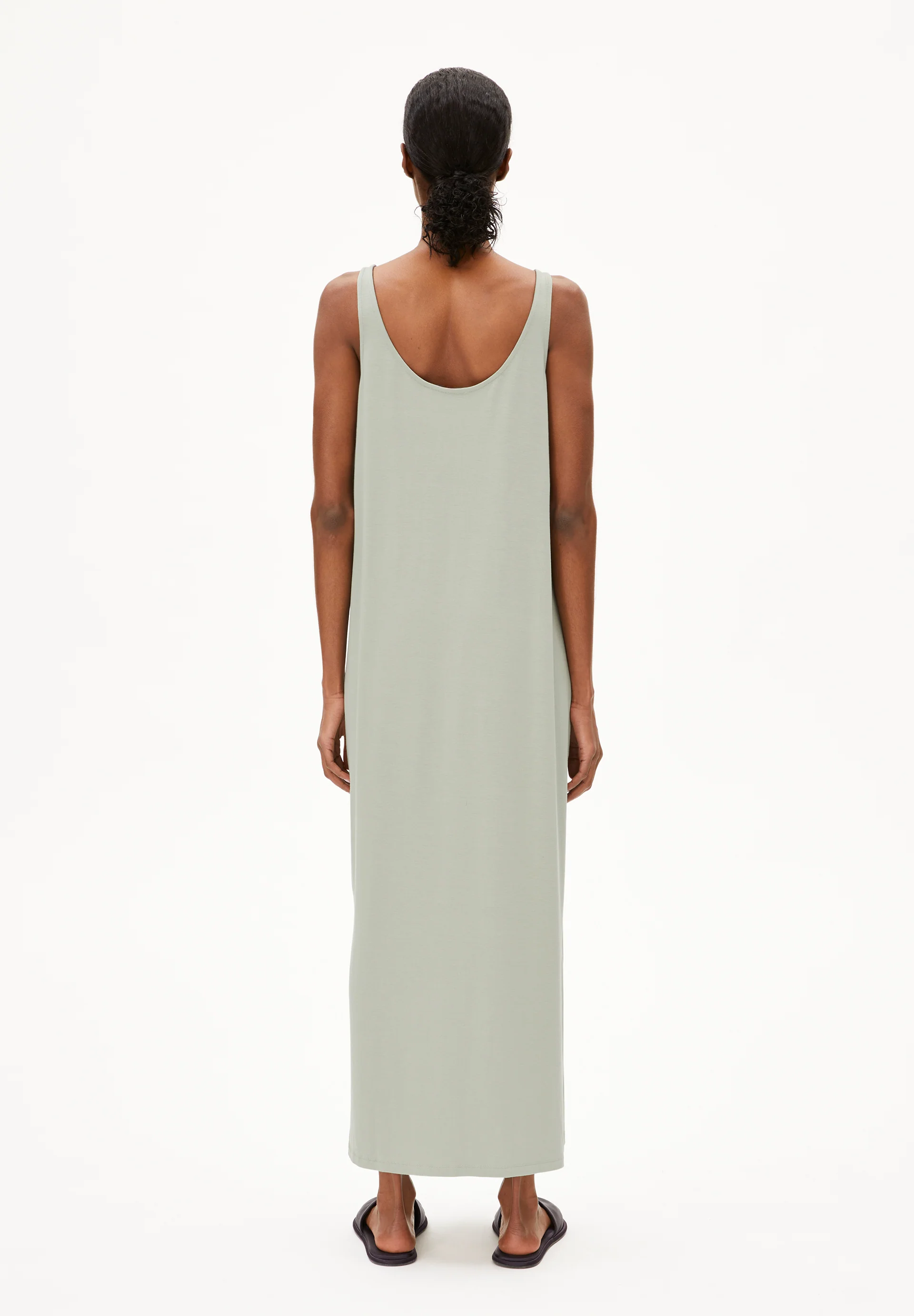 MAELIAA SOLID Jersey Dress made of LENZING™ ECOVERO™ Viscose Mix