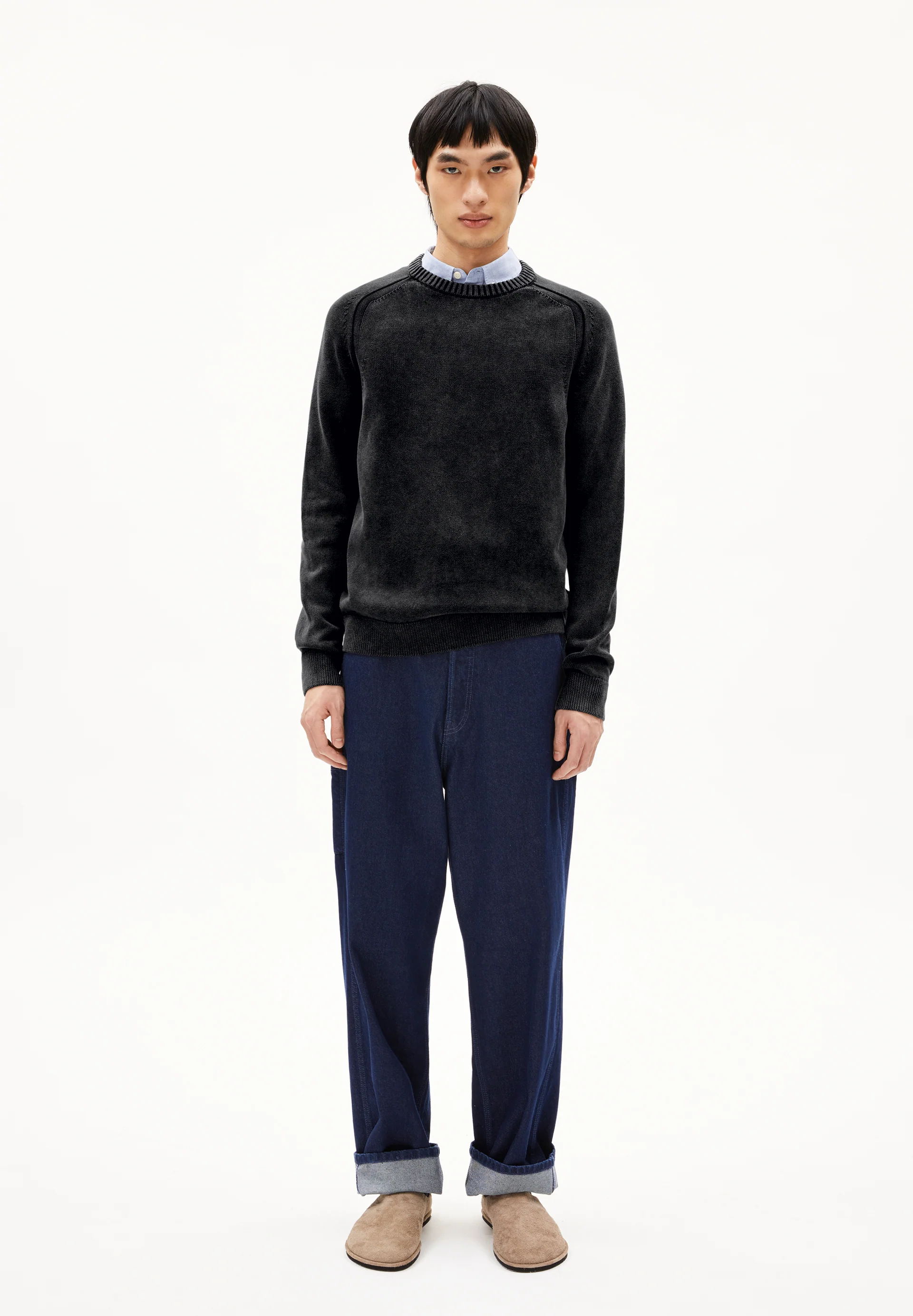 VAANJO GMT DYE Pullover from organic cotton