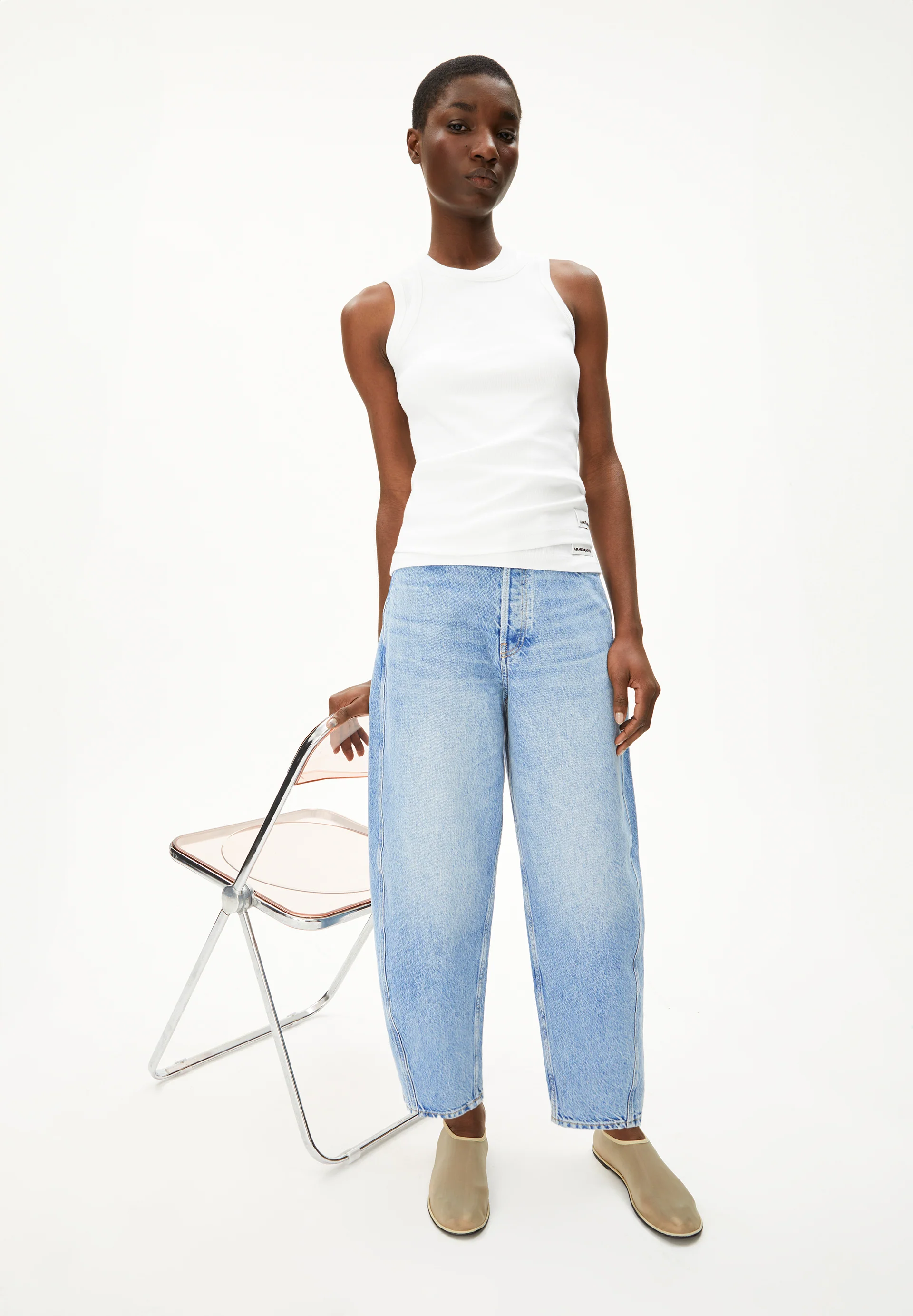 BAARLY BARREL JEAN Barrel Jeans SaXcell® Lyocell mix