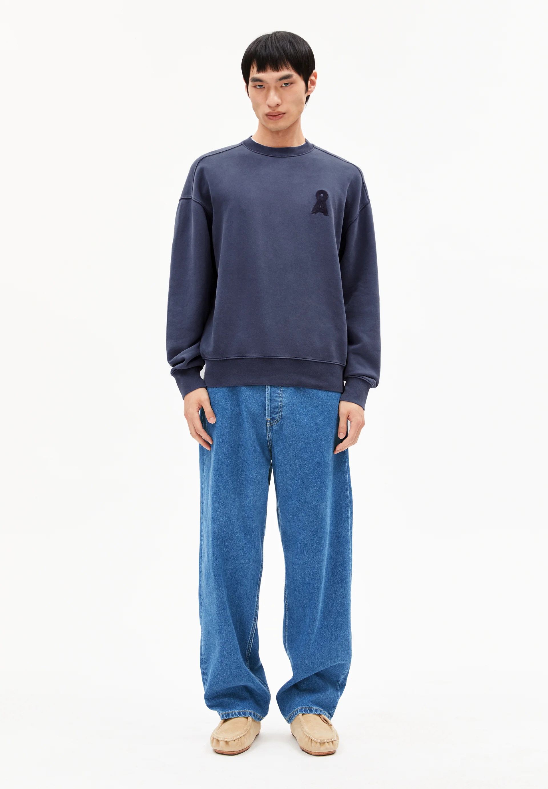 ICONIC Å EMAAL GMT DYE Sweatshirt from organic cotton