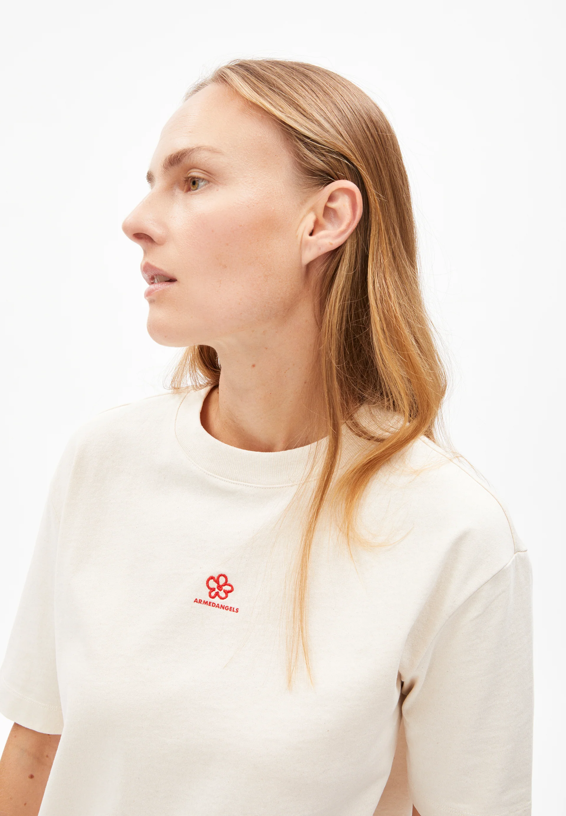 TARJAA BACK FLOWAA Heavyweight T-Shirt made of recycled Cotton Mix