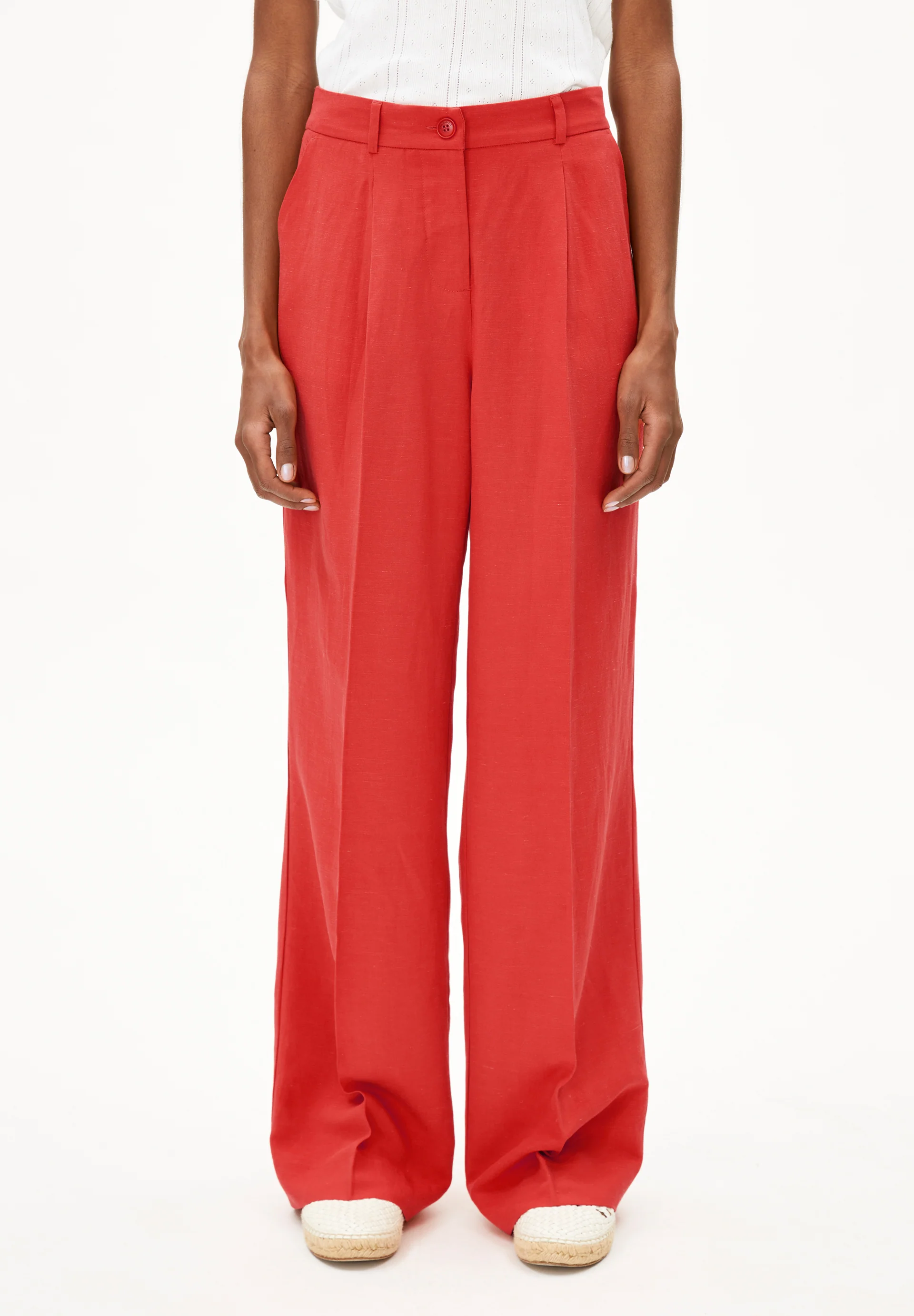 NUMAALI LINO Woven Pants made of Linen-Mix