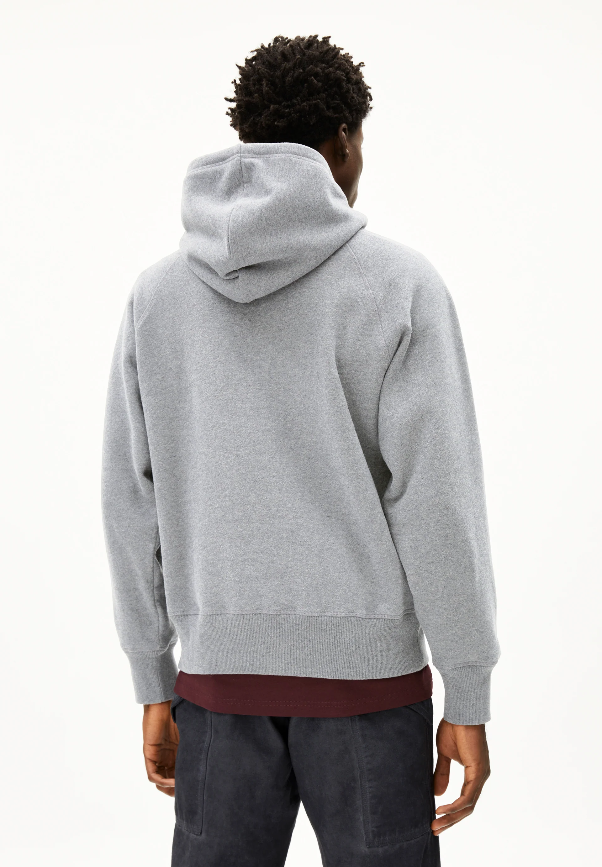 ICONIC Å HAANRI MELANGE Sweathoodie from organic cotton