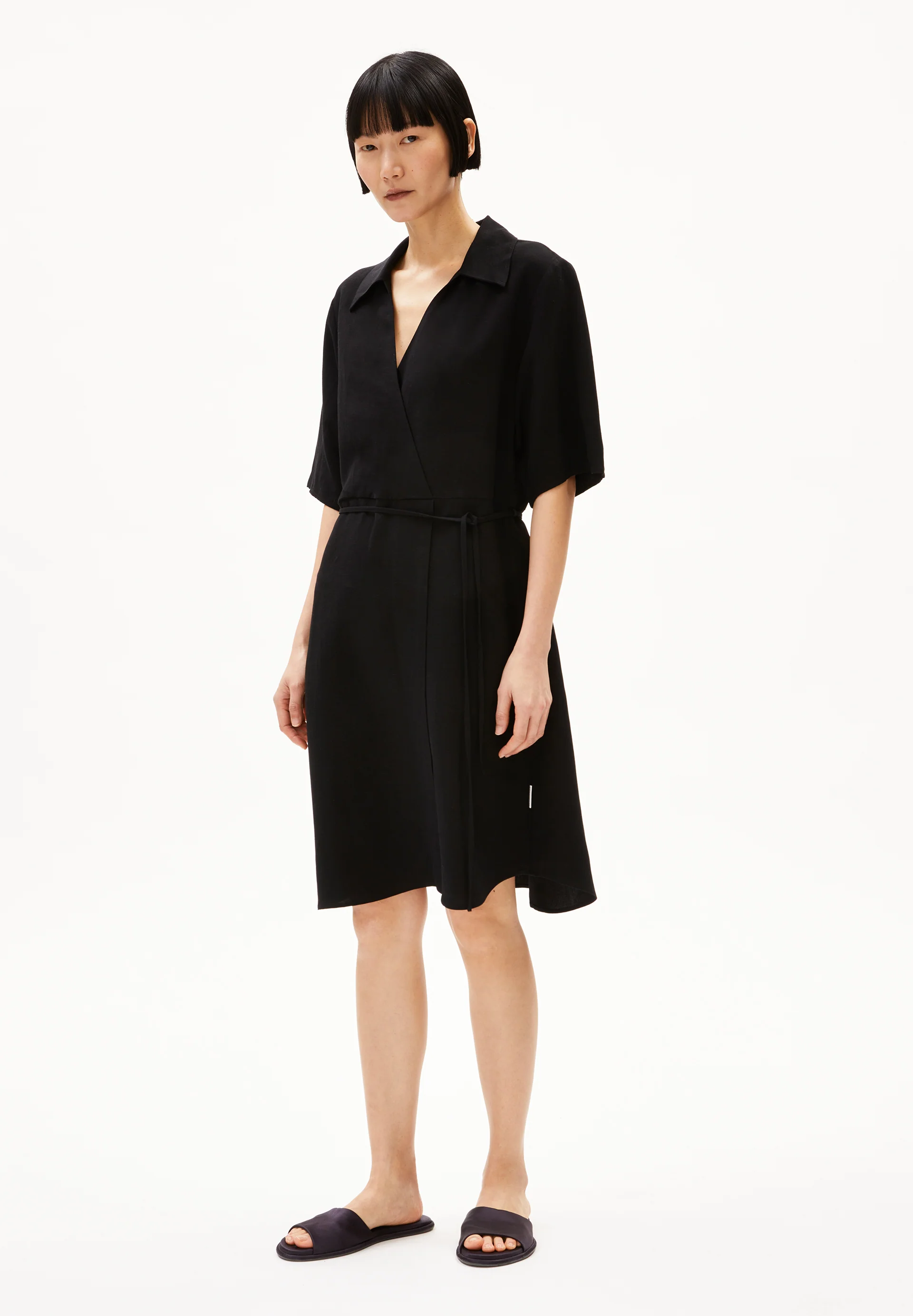 FEMNAAMI LINO Woven Dress made of Linen-Mix