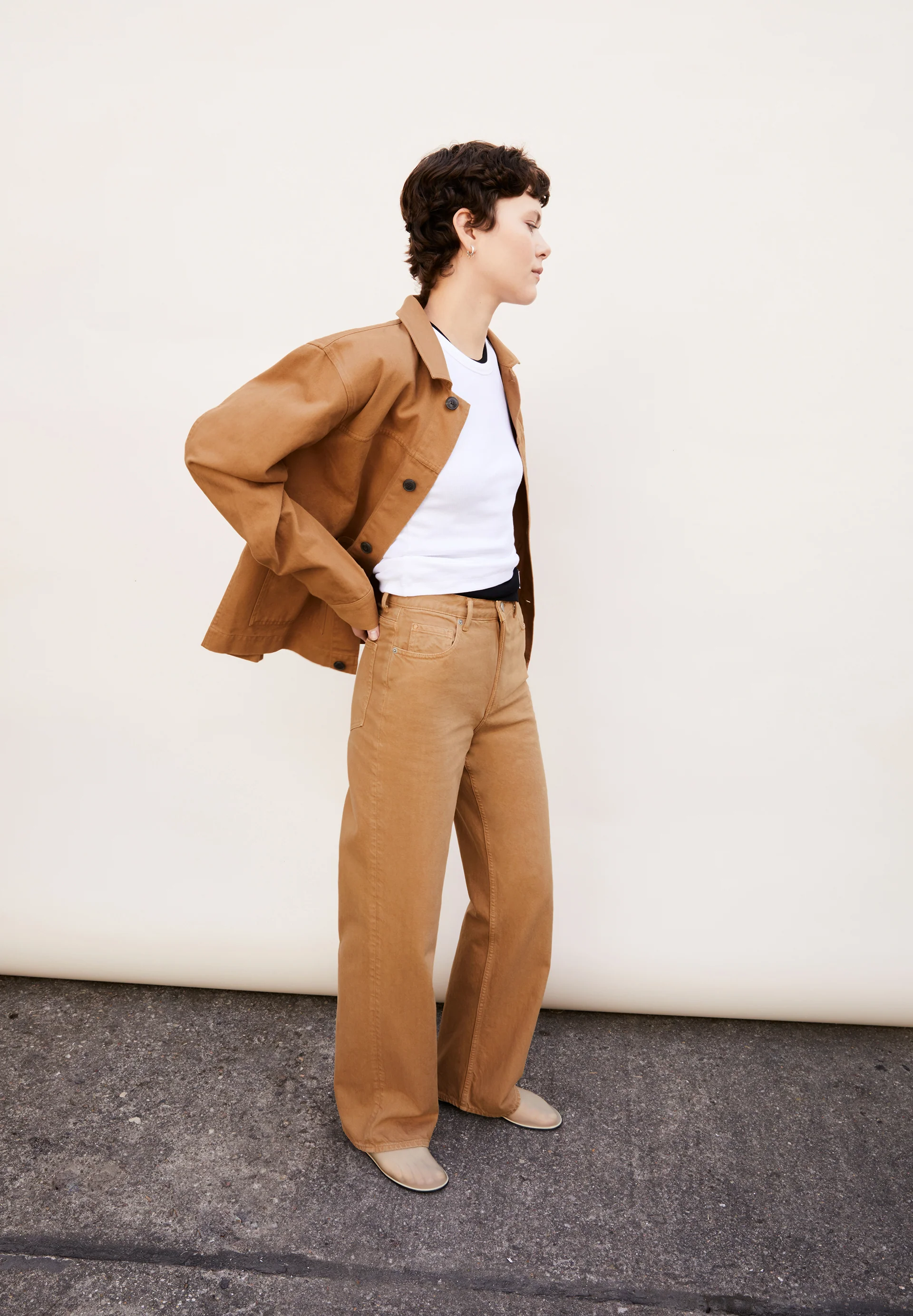 ENIJAA Wide Jeans recycled Cotton