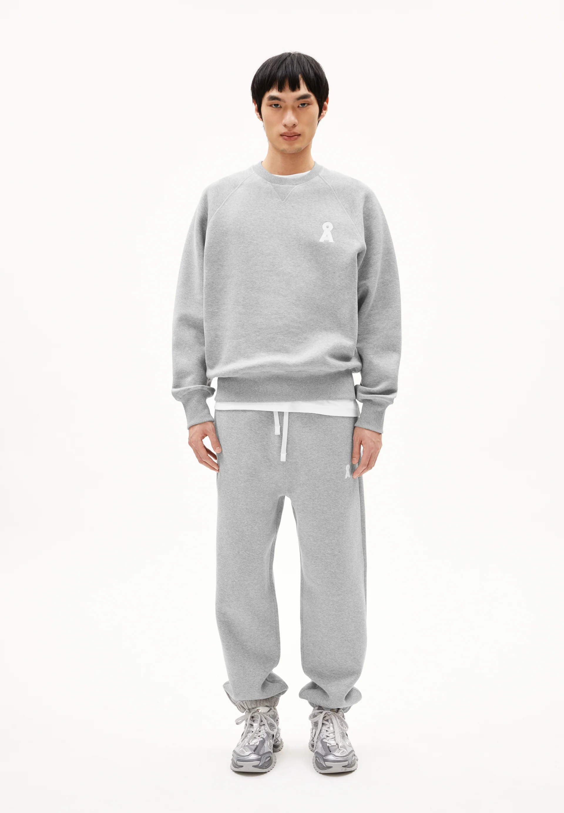 ICONIC Å JOAAN MELANGE Sweatshirt from organic cotton