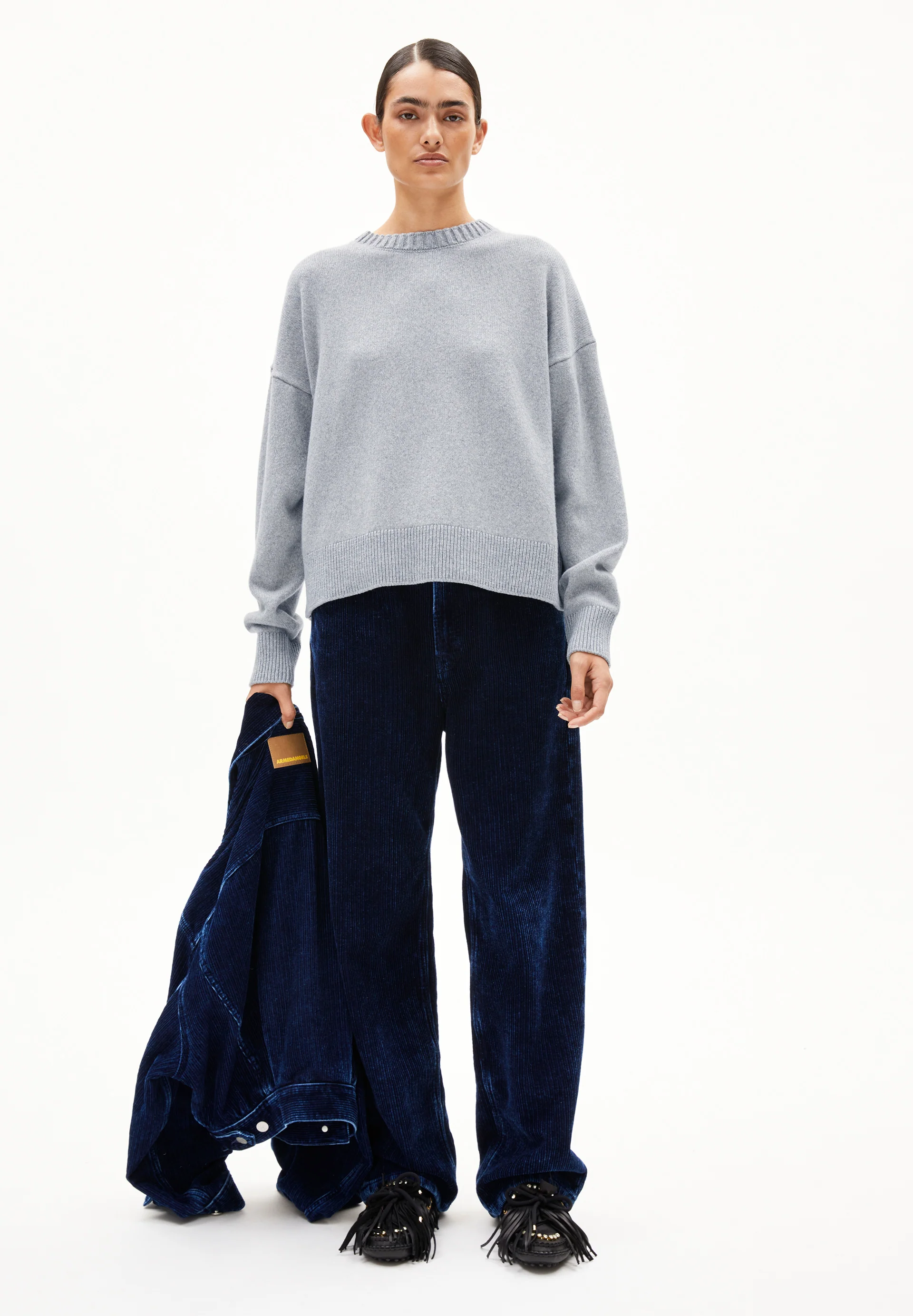 KAARALI Sweater made of recycled Cashmere Mix