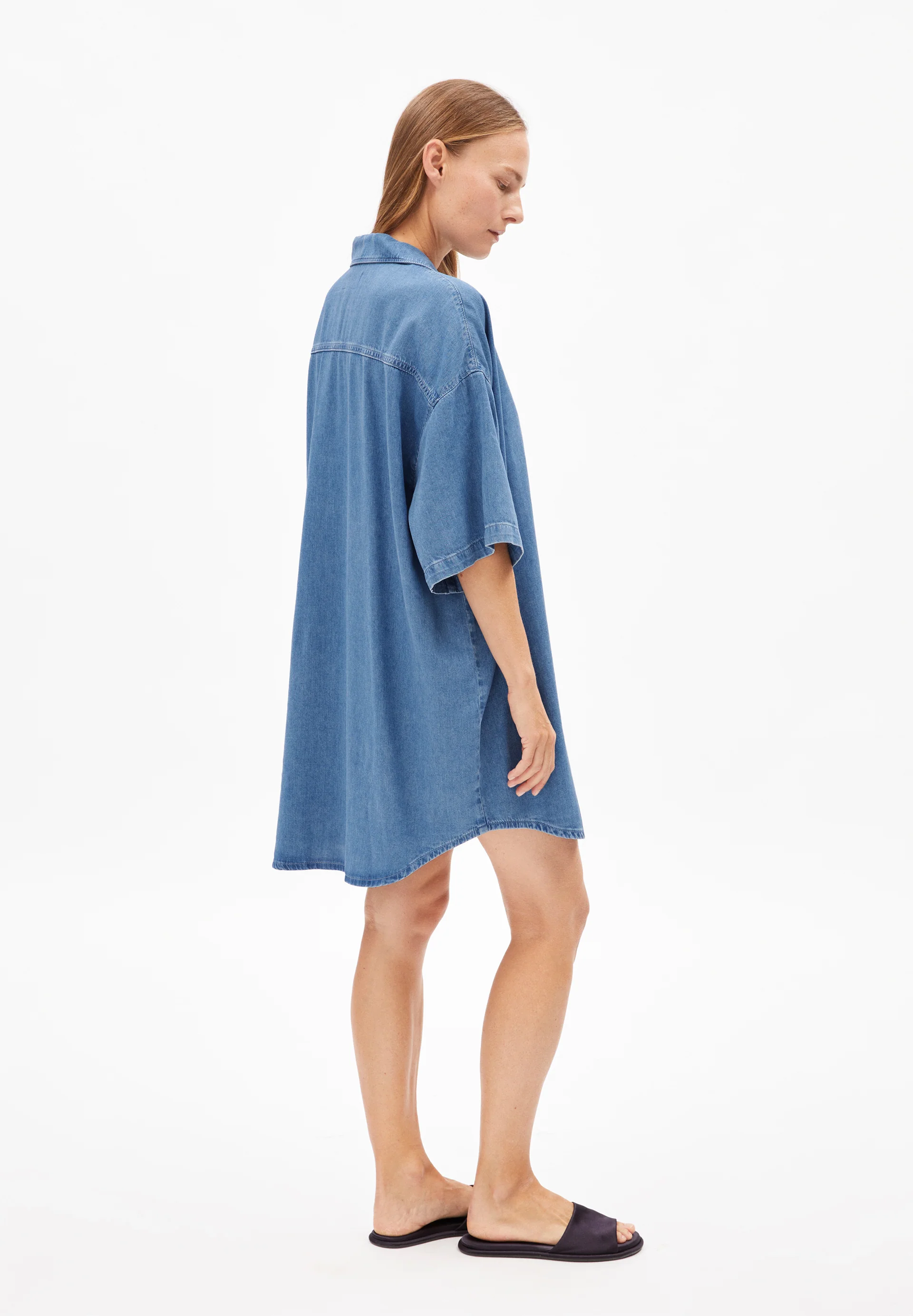TAMIKAA Denim Dress made of Organic Cotton Mix