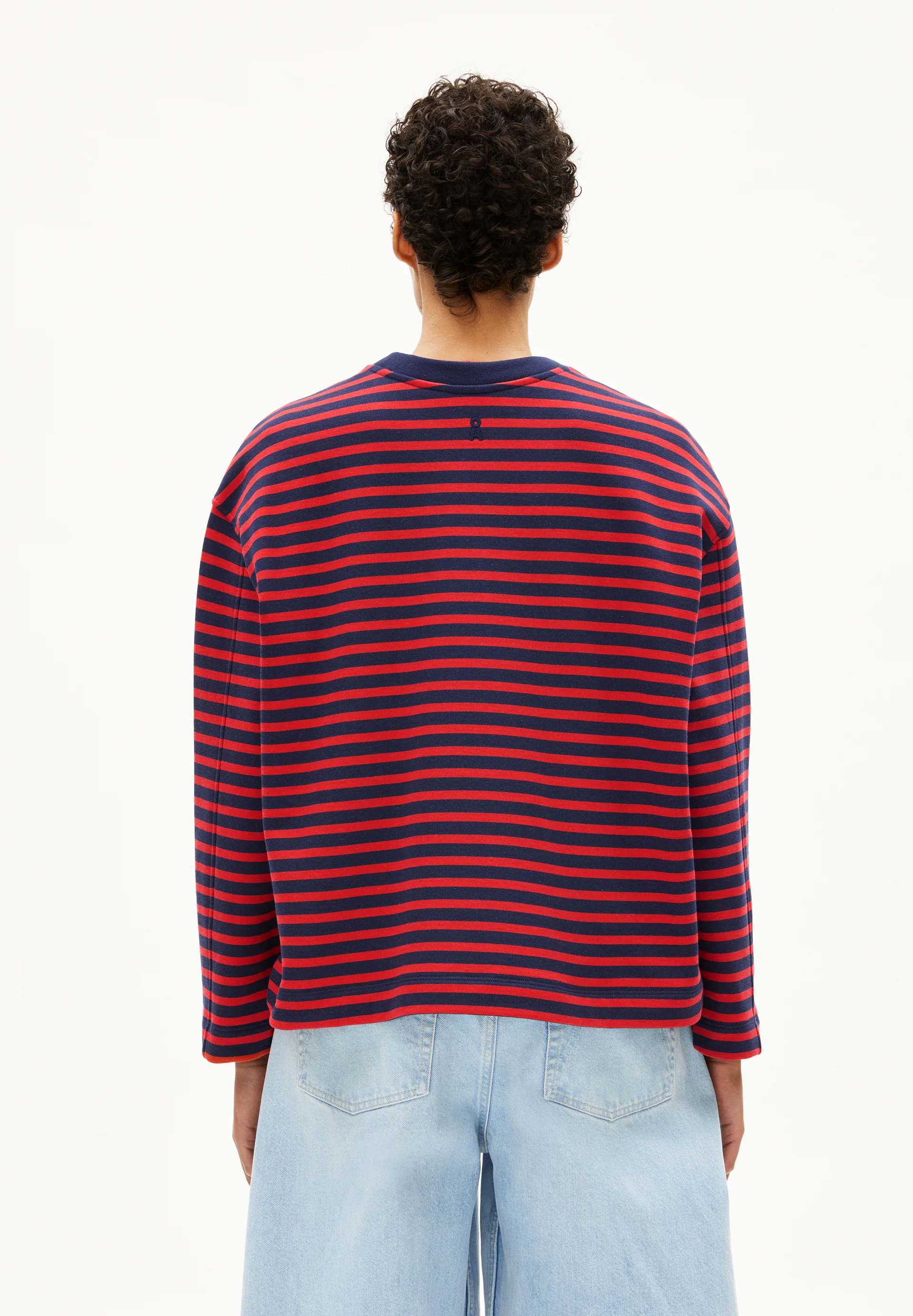 FRANKAA MAARLEN STRIPE Sweatshirt from organic cotton