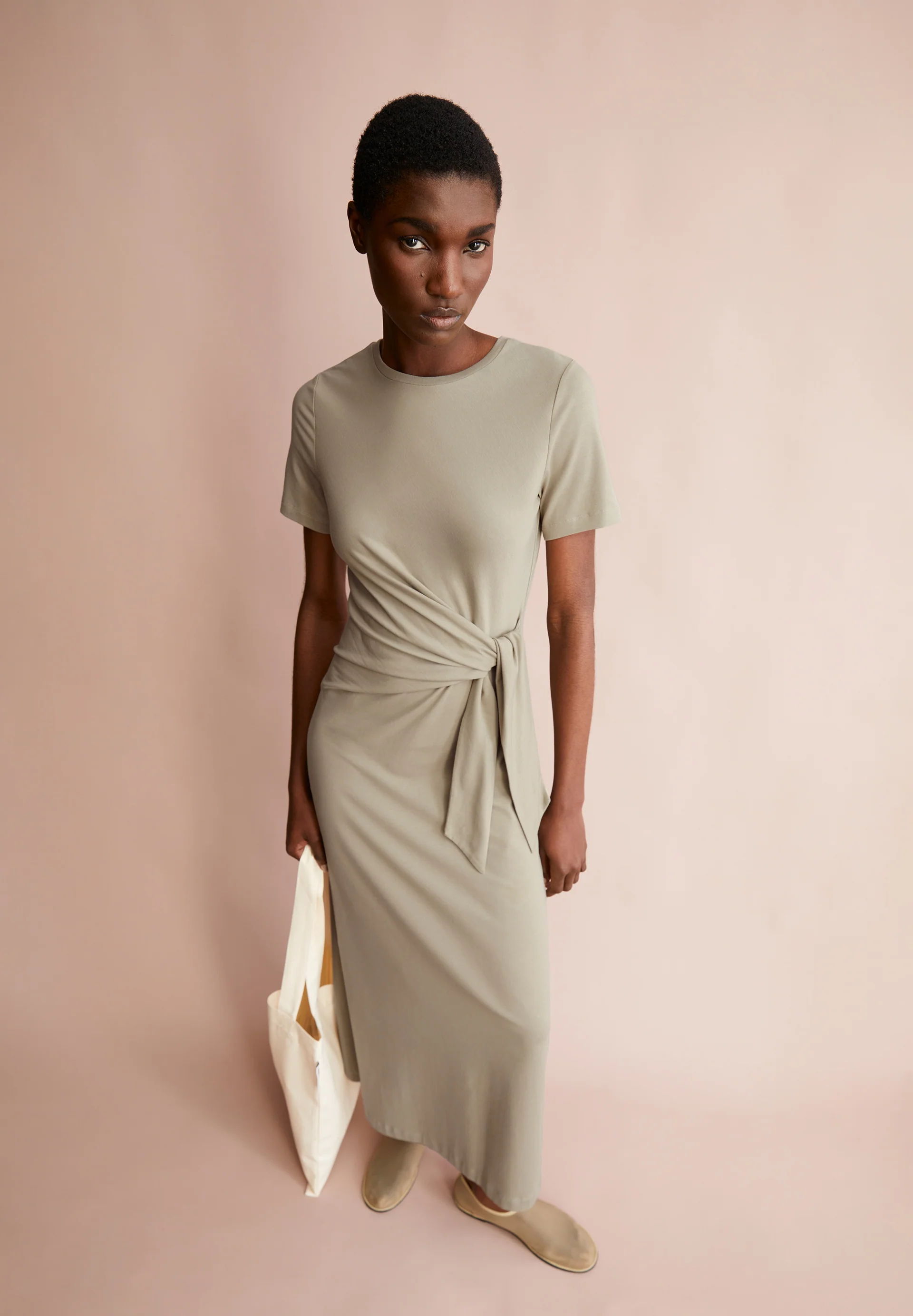 JELTAA JERSEY DRESS Jersey dress from organic cotton mix