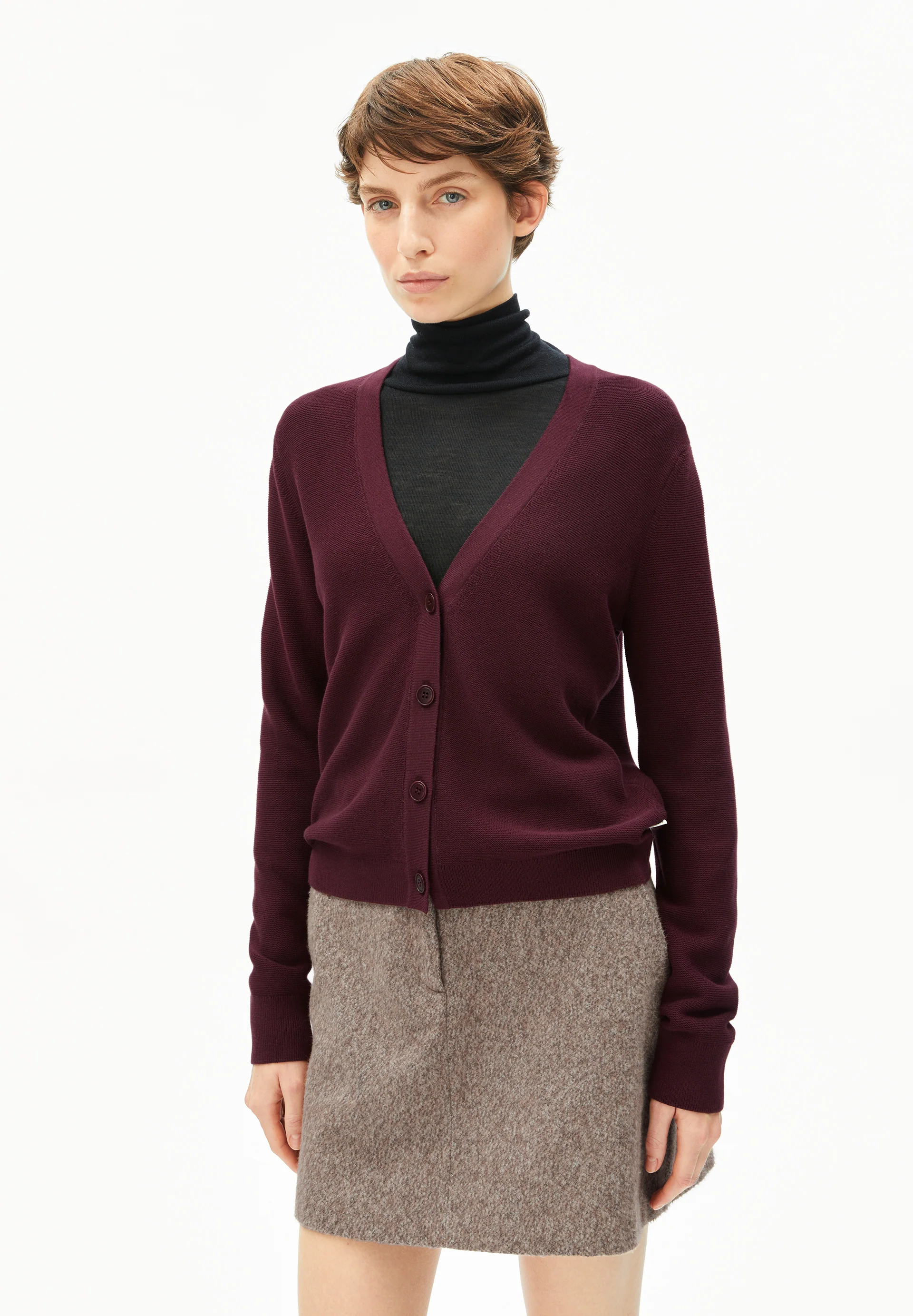 MENAAL LINKS LINKS Cardigan made of Organic Cotton