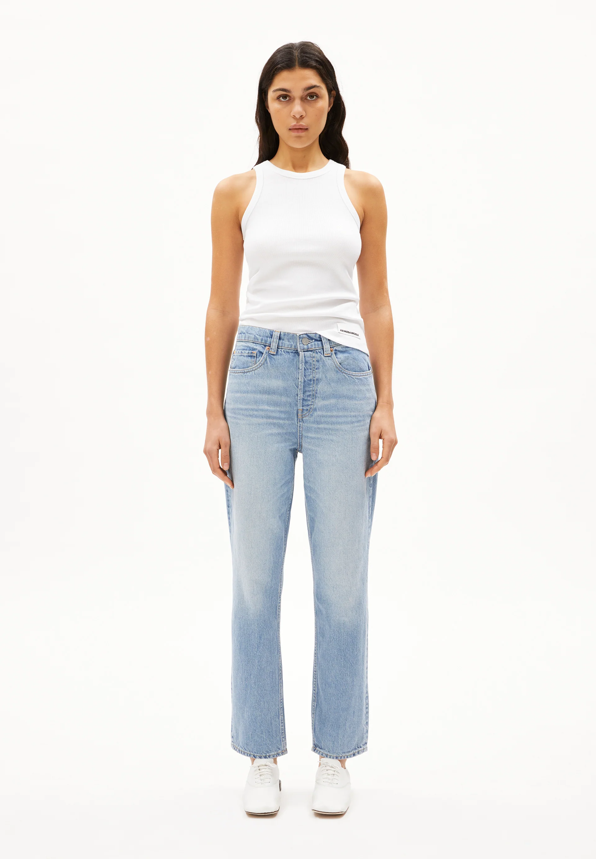 AAIKALA Straight Jeans High Waist recycled Cotton