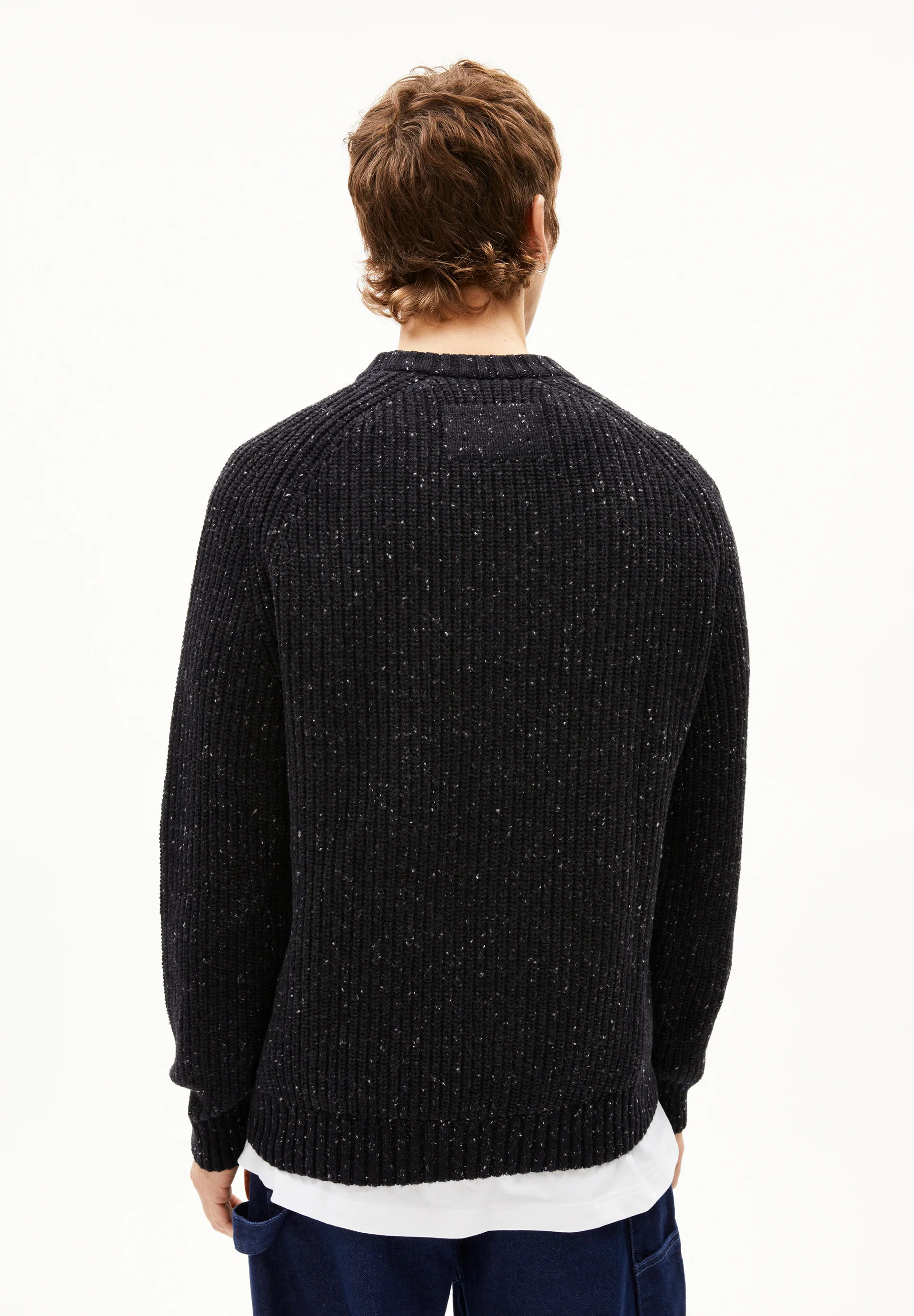 KIAANO TWEED Sweater made of recycled Organic Wool Mix