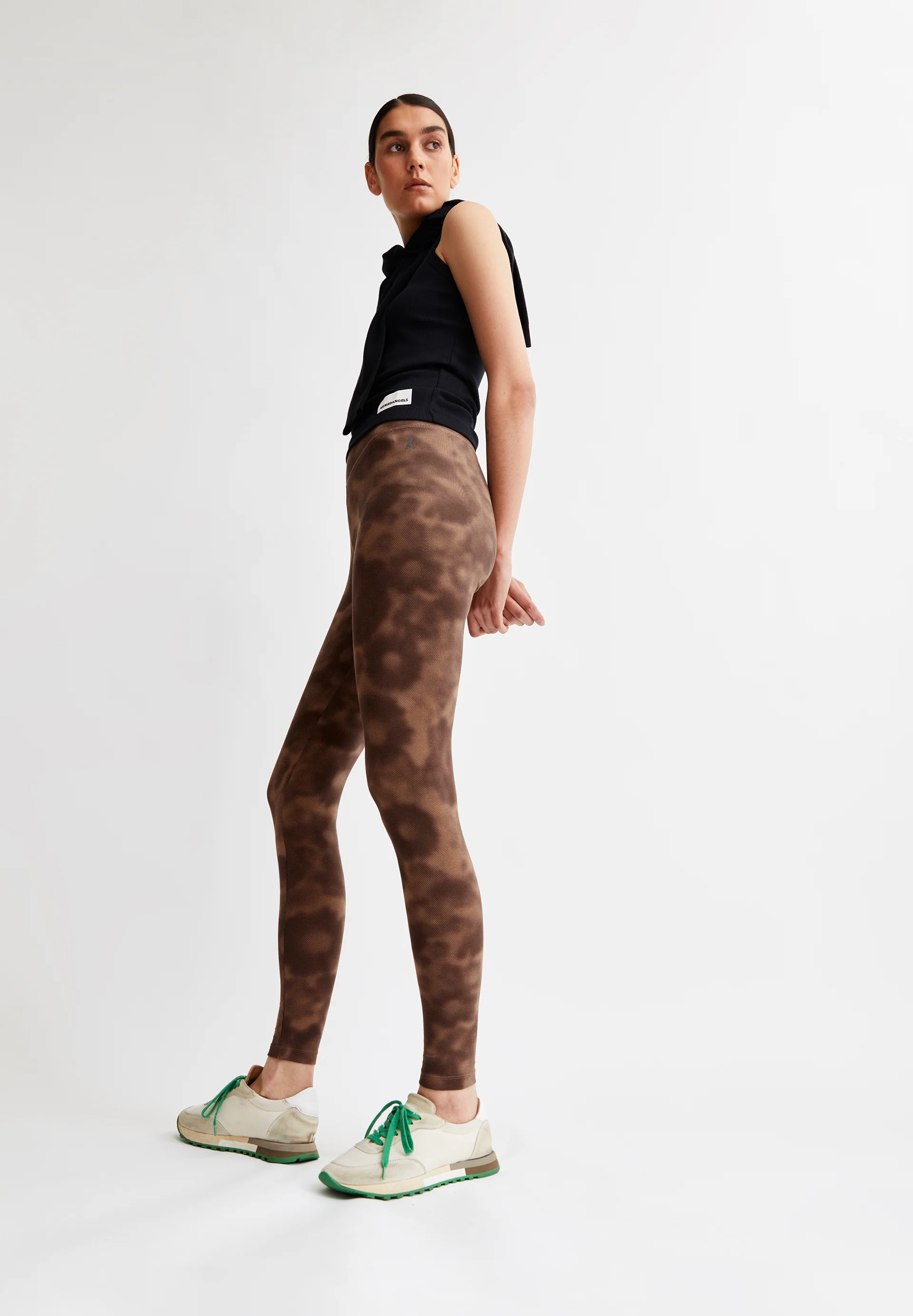FARIBAA AUTUMN GARDEN Leggings made of Organic Cotton Mix