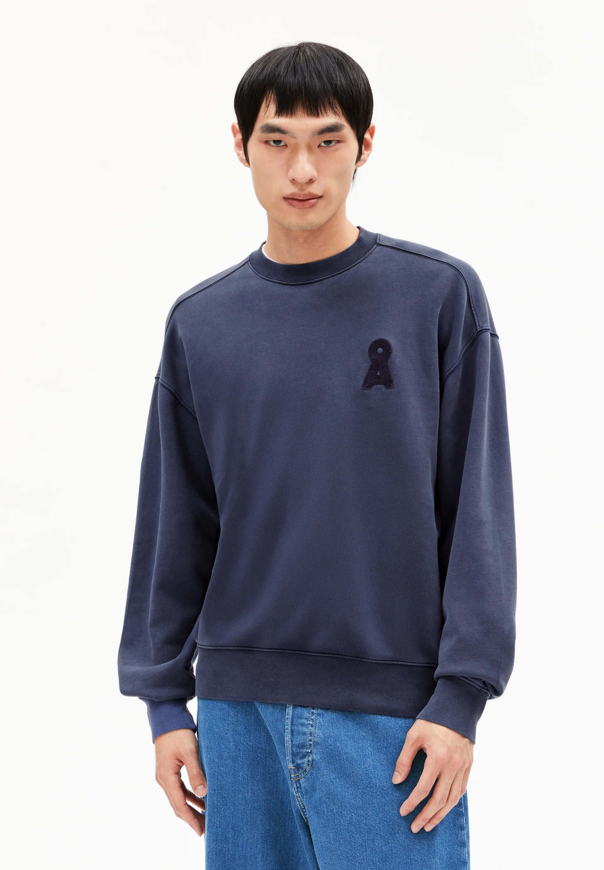 ICONIC Å EMAAL GMT DYE Sweatshirt from organic cotton