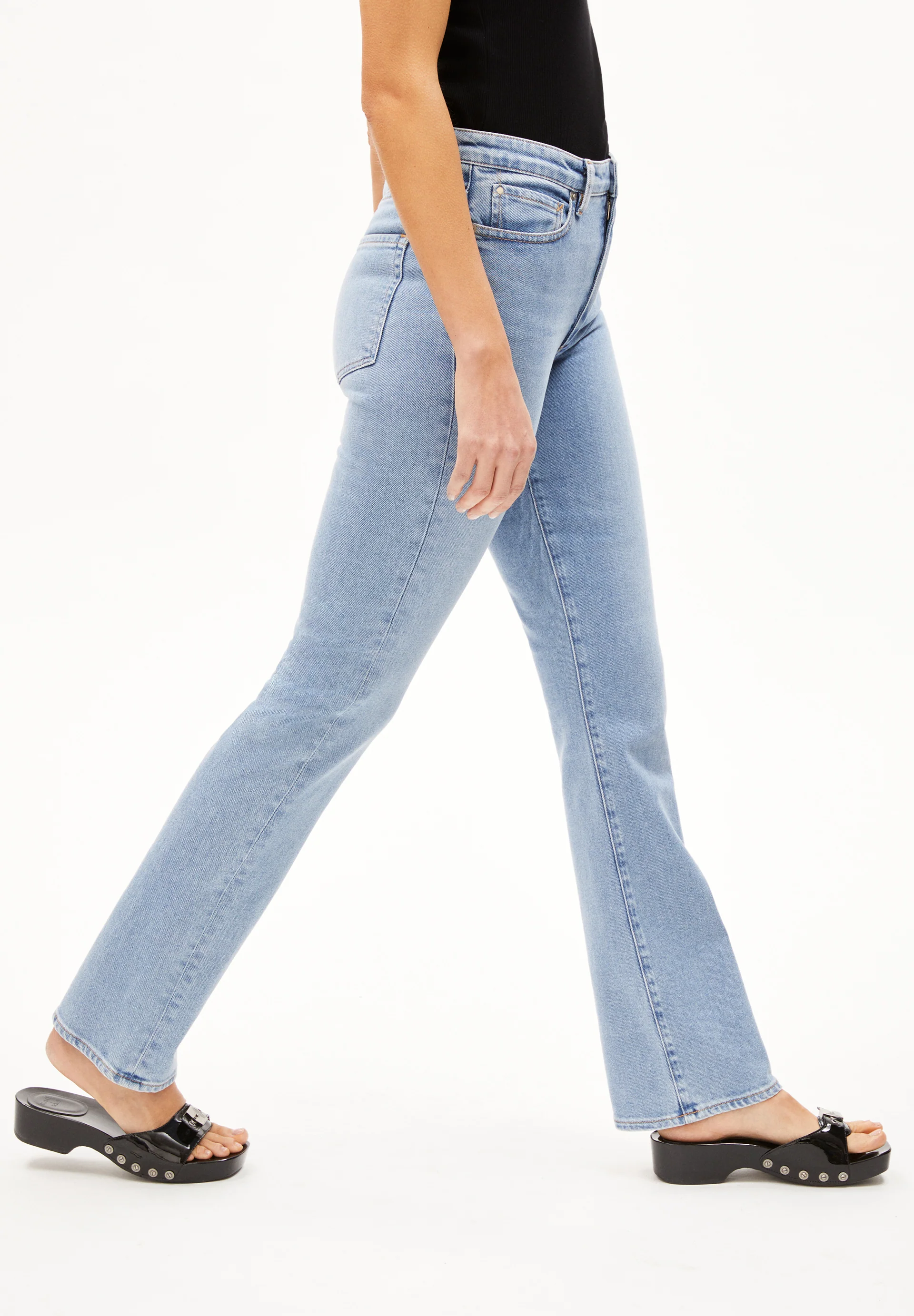 LINNAA Bootcut Jeans Organic Cotton Mix Comfort-Stretch