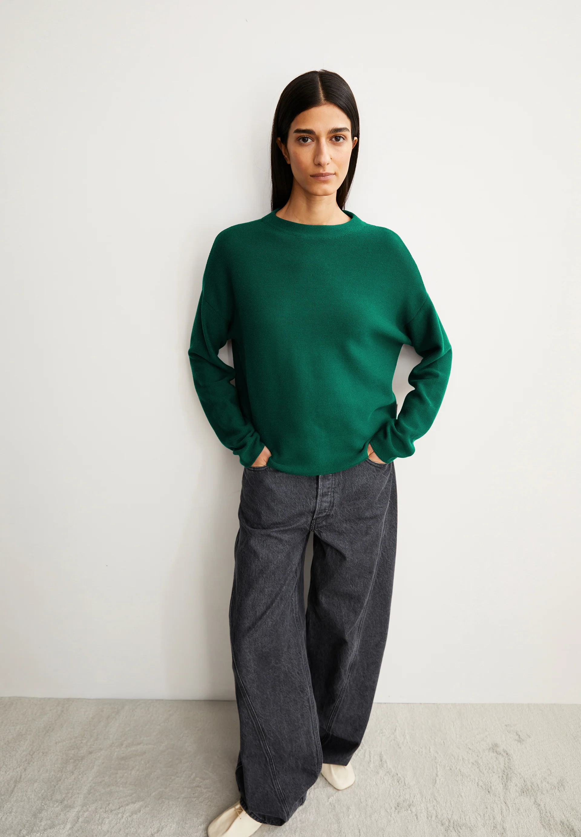 MERINAA LINKS LINKS Pullover from organic cotton