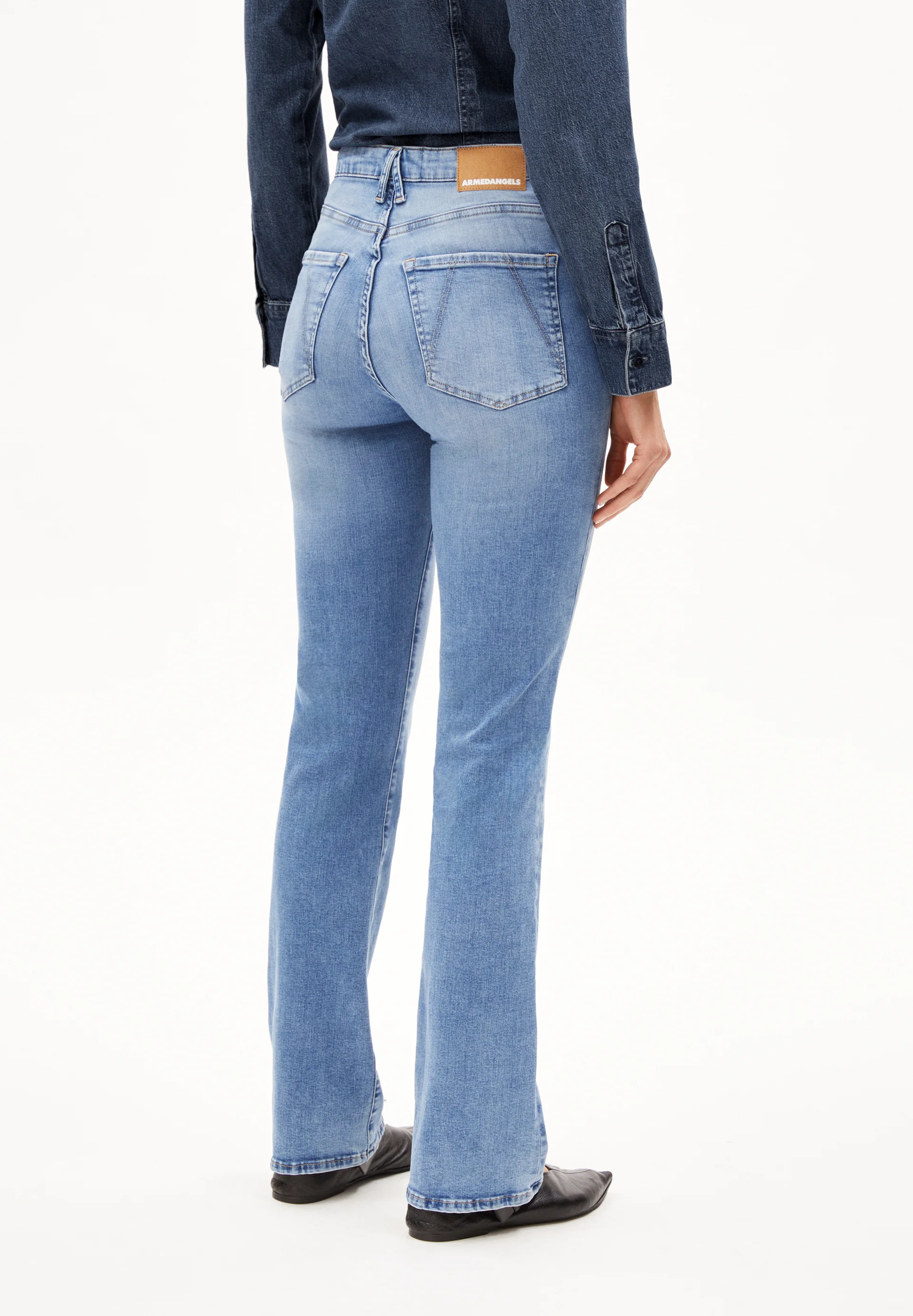 LINNAA Bootcut Jeans organic cotton mix X-Stretch