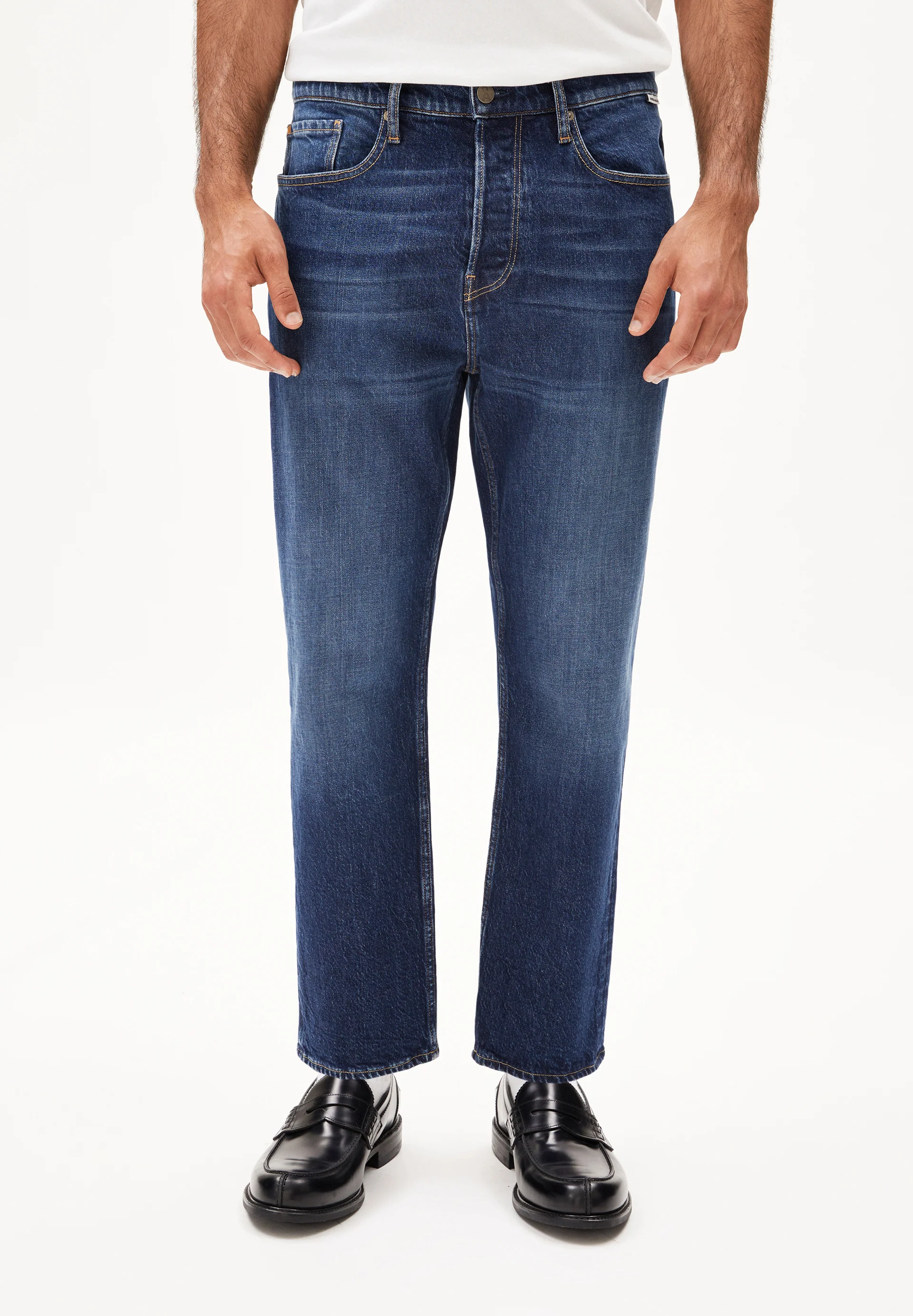 AAUSTIN Relaxed Tapered Jeans organic cotton mix Comfort-Stretch