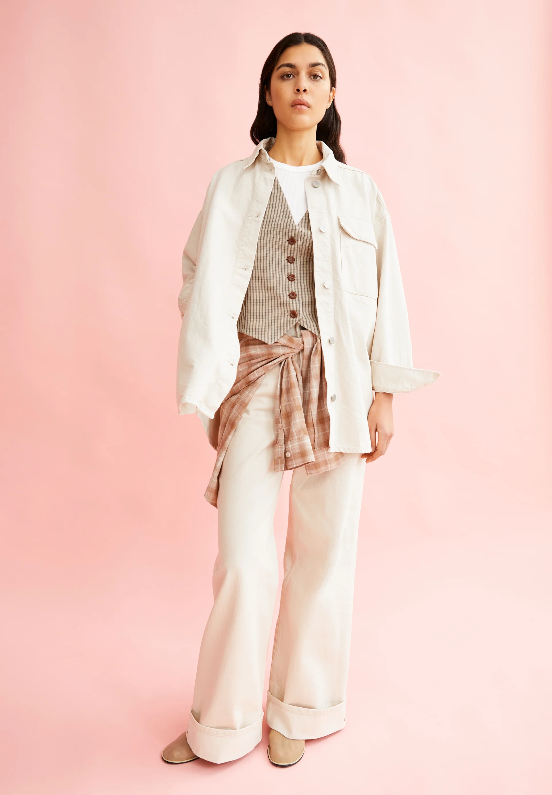 TAALE Overshirt made of recycled Cotton