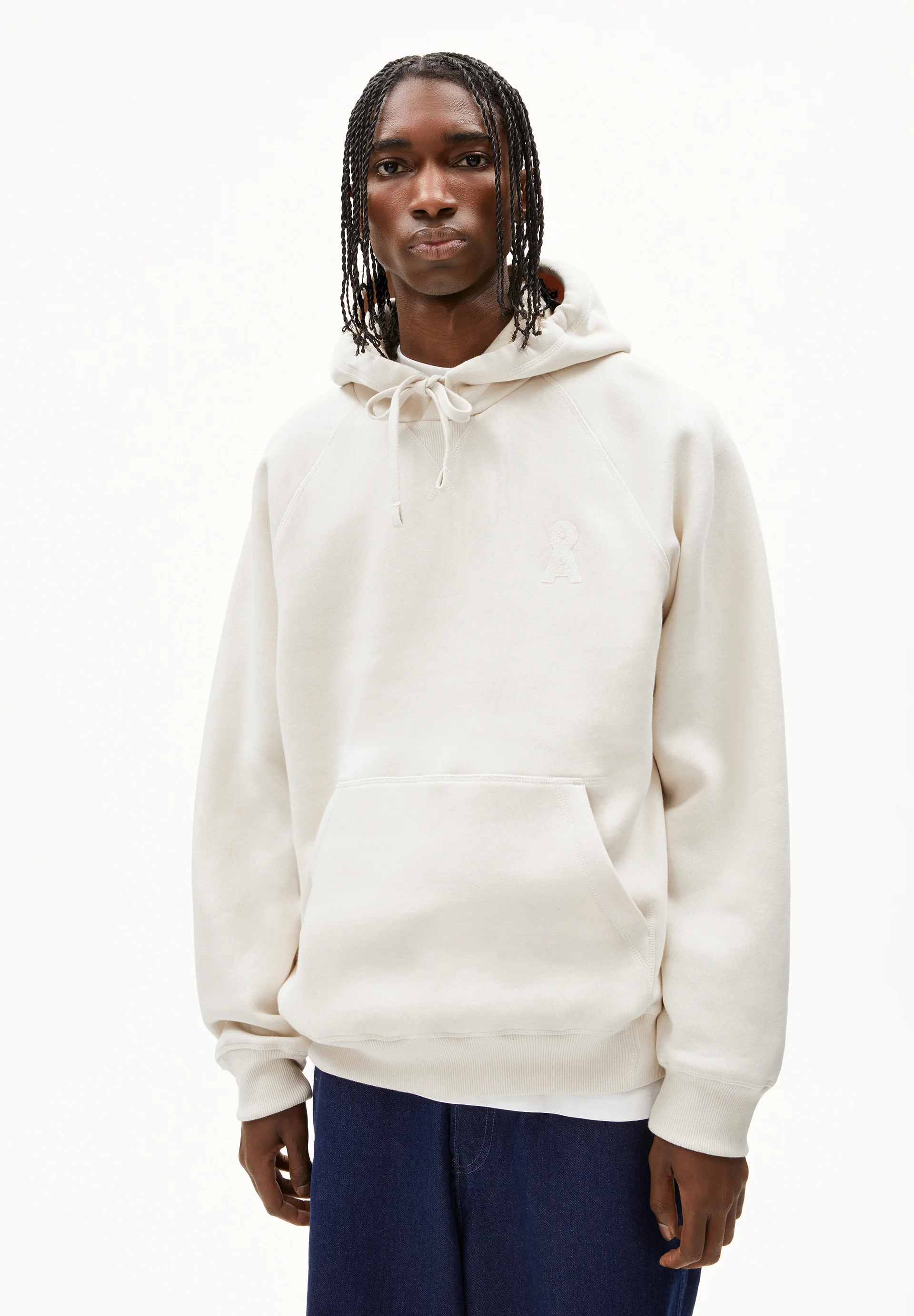 ICONIC Å HAANRI MELANGE Sweathoodie from organic cotton