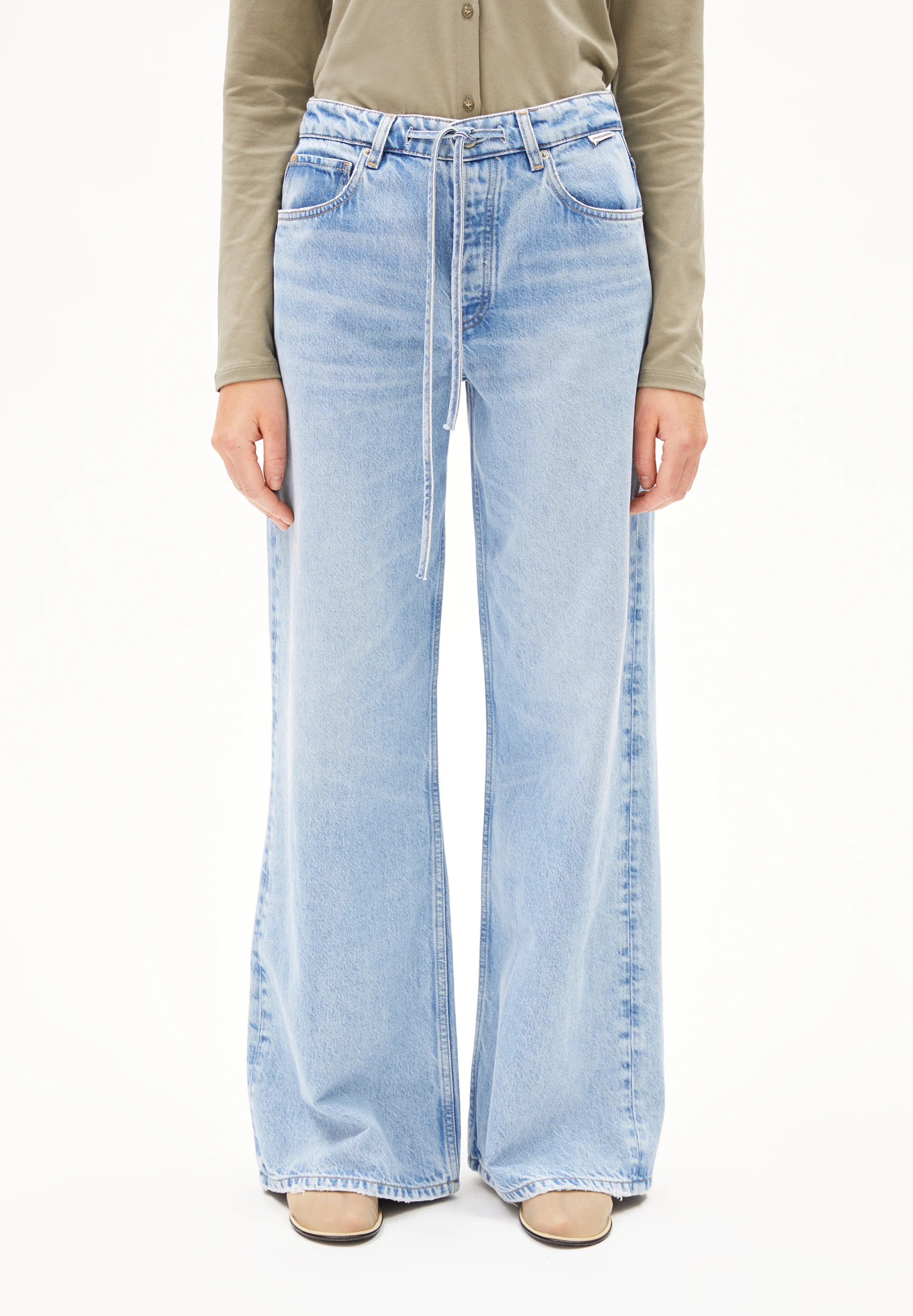 ASTRAEAAS WIDE JEAN Wide Jeans Organic Cotton Mix