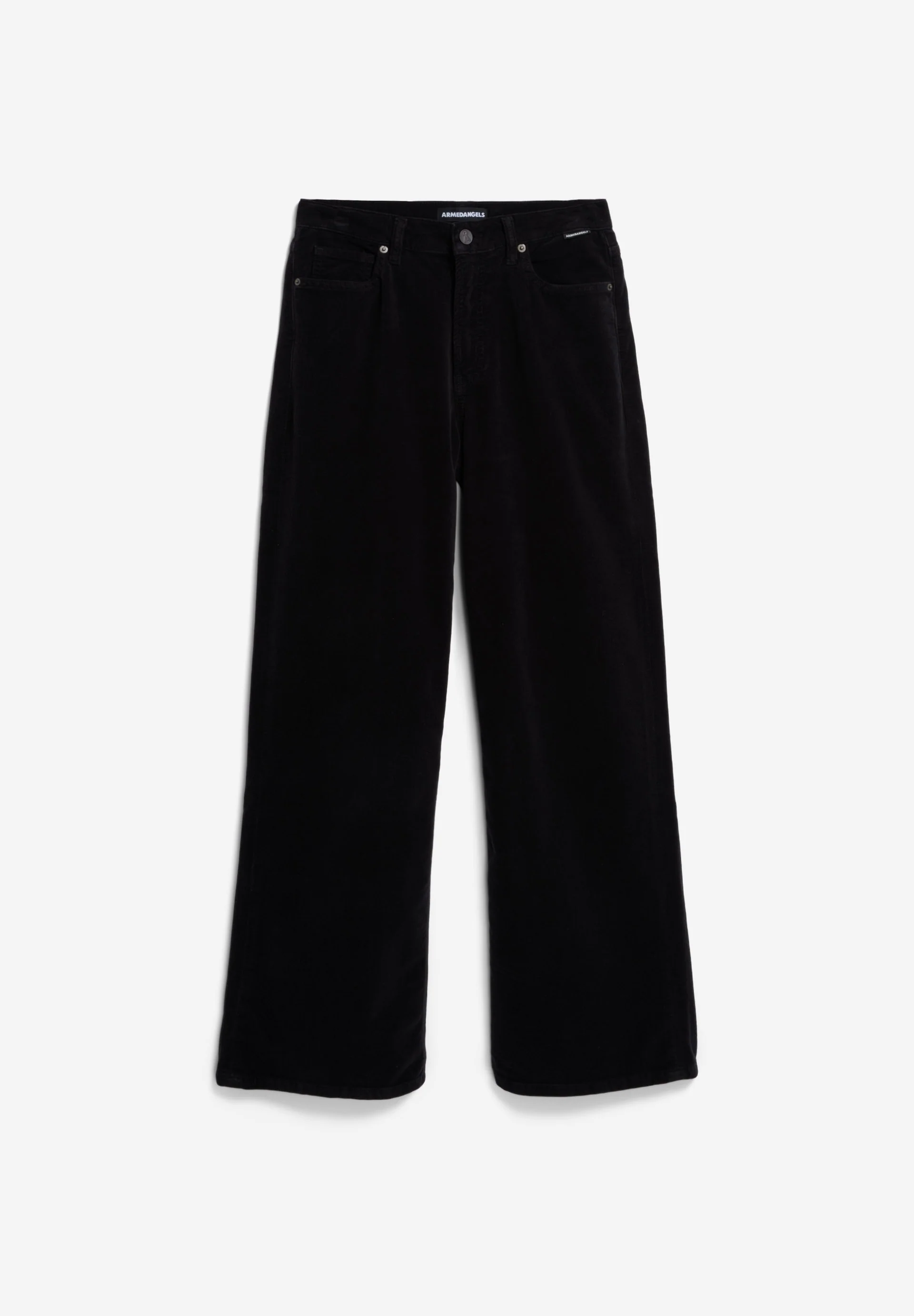 ENIJAA VELVET Woven trousers made from an organic cotton blend