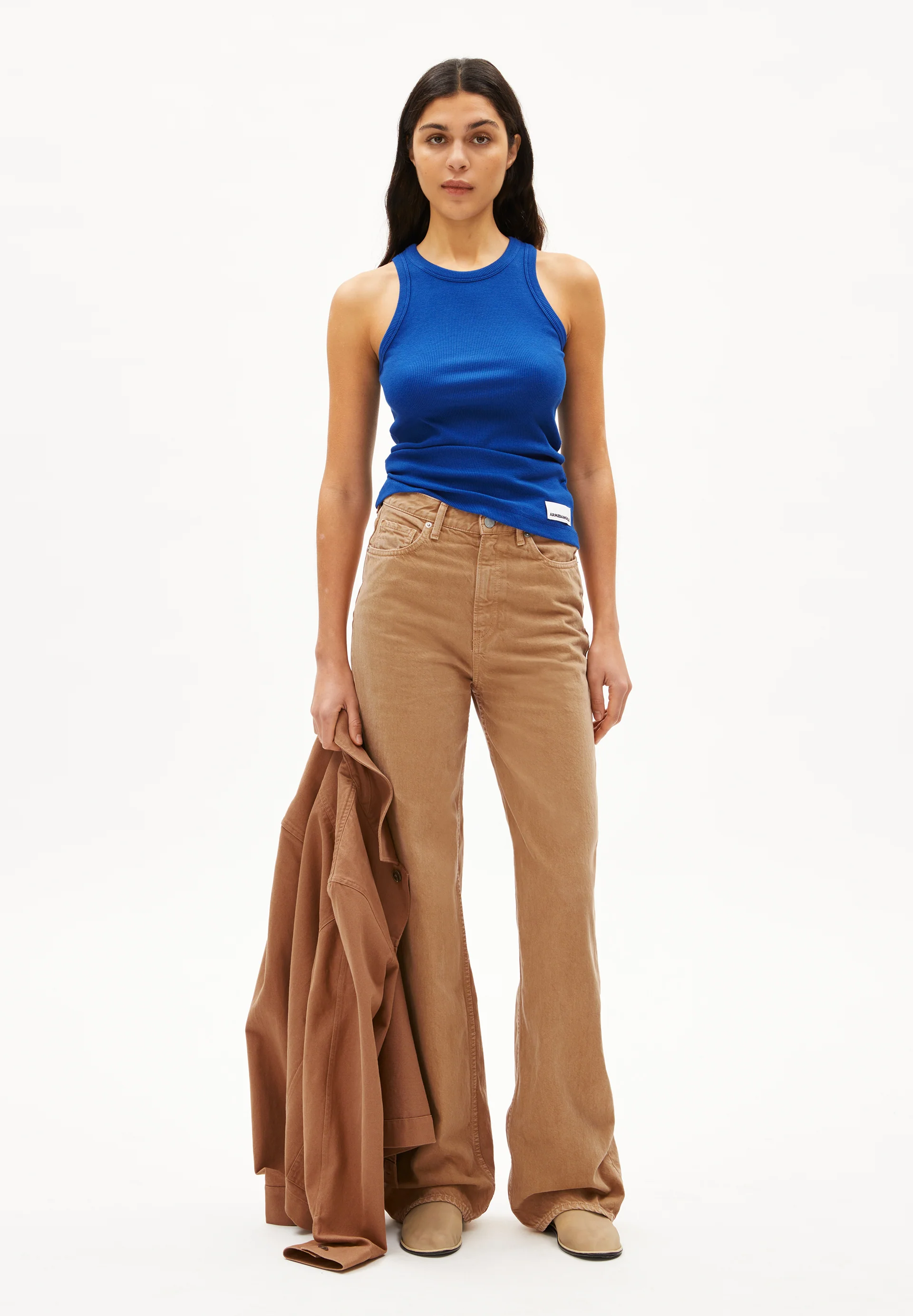 KANITAA Organic cotton mix ribbed top