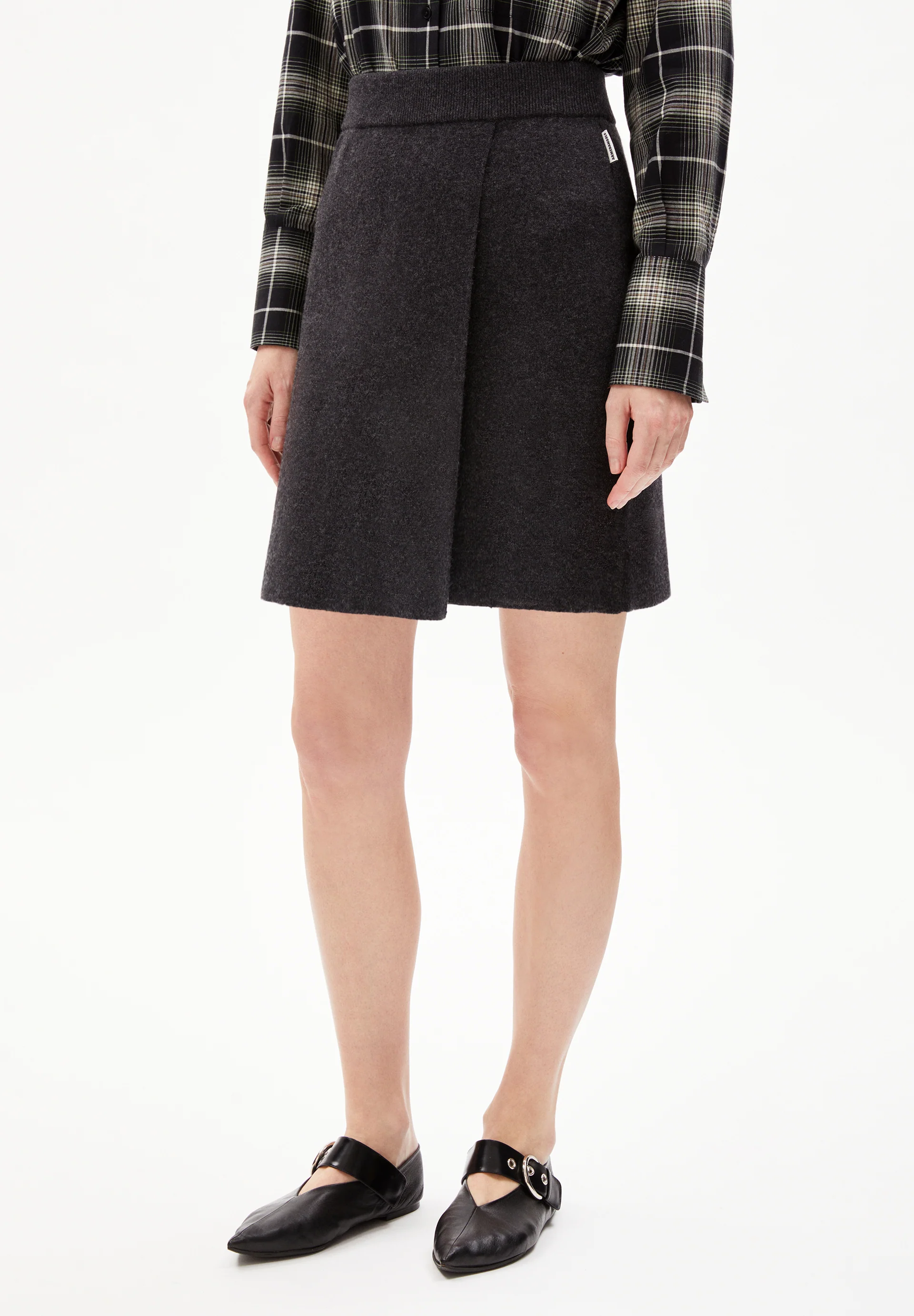 DARLAA Knit Skirt made of Organic Wool Mix