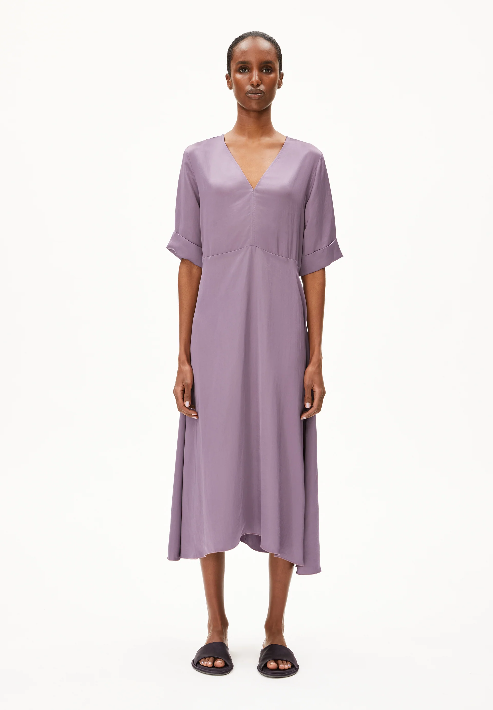 VAALI Woven Dress made of Naia™ Renew