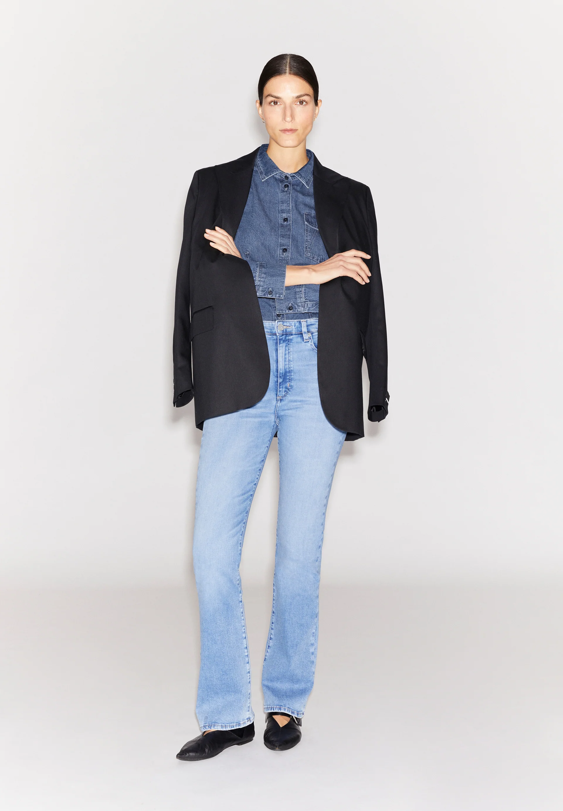 LINNAA Bootcut Jeans organic cotton mix X-Stretch