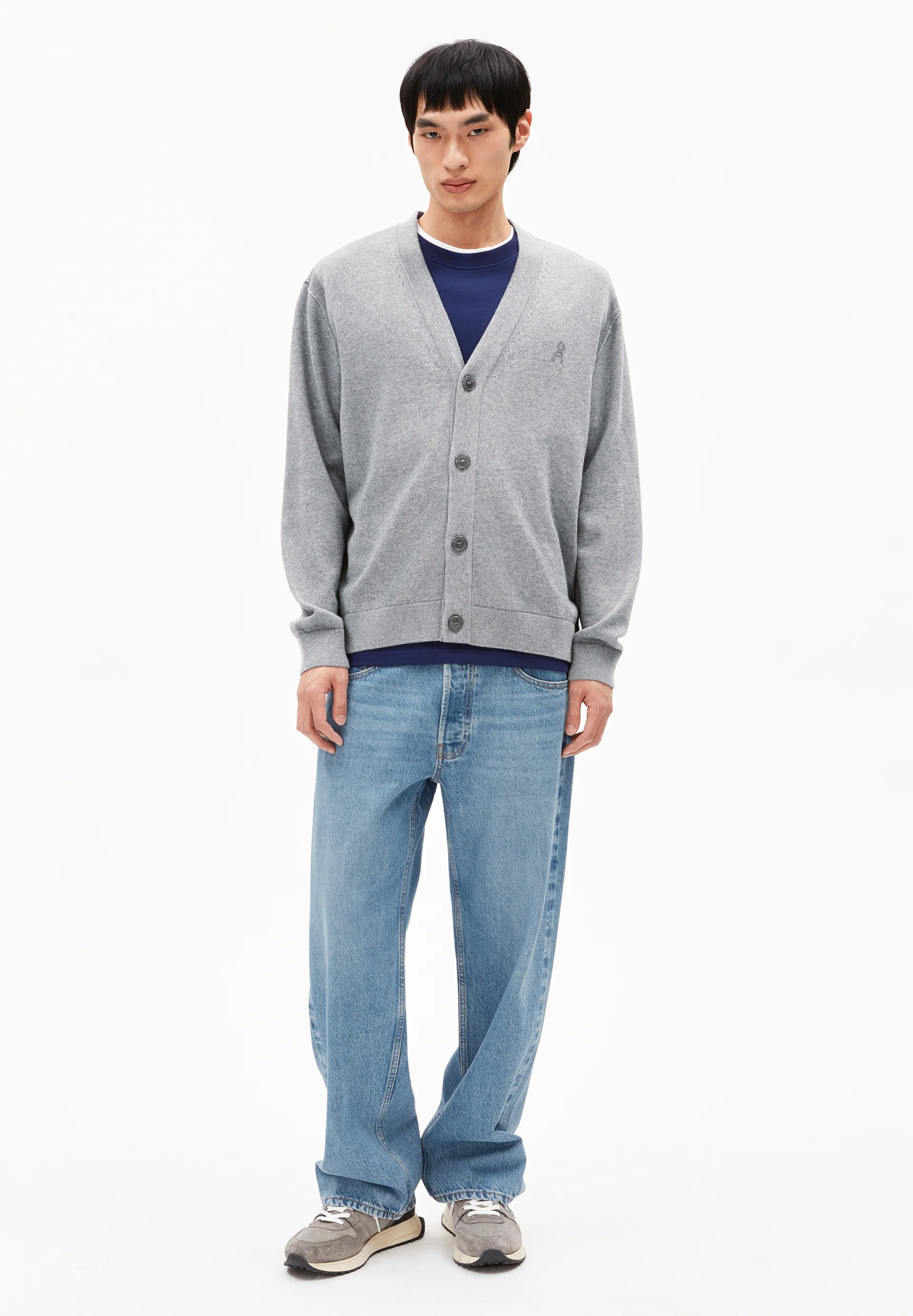 AANATOL Cardigan made of Organic Wool Mix