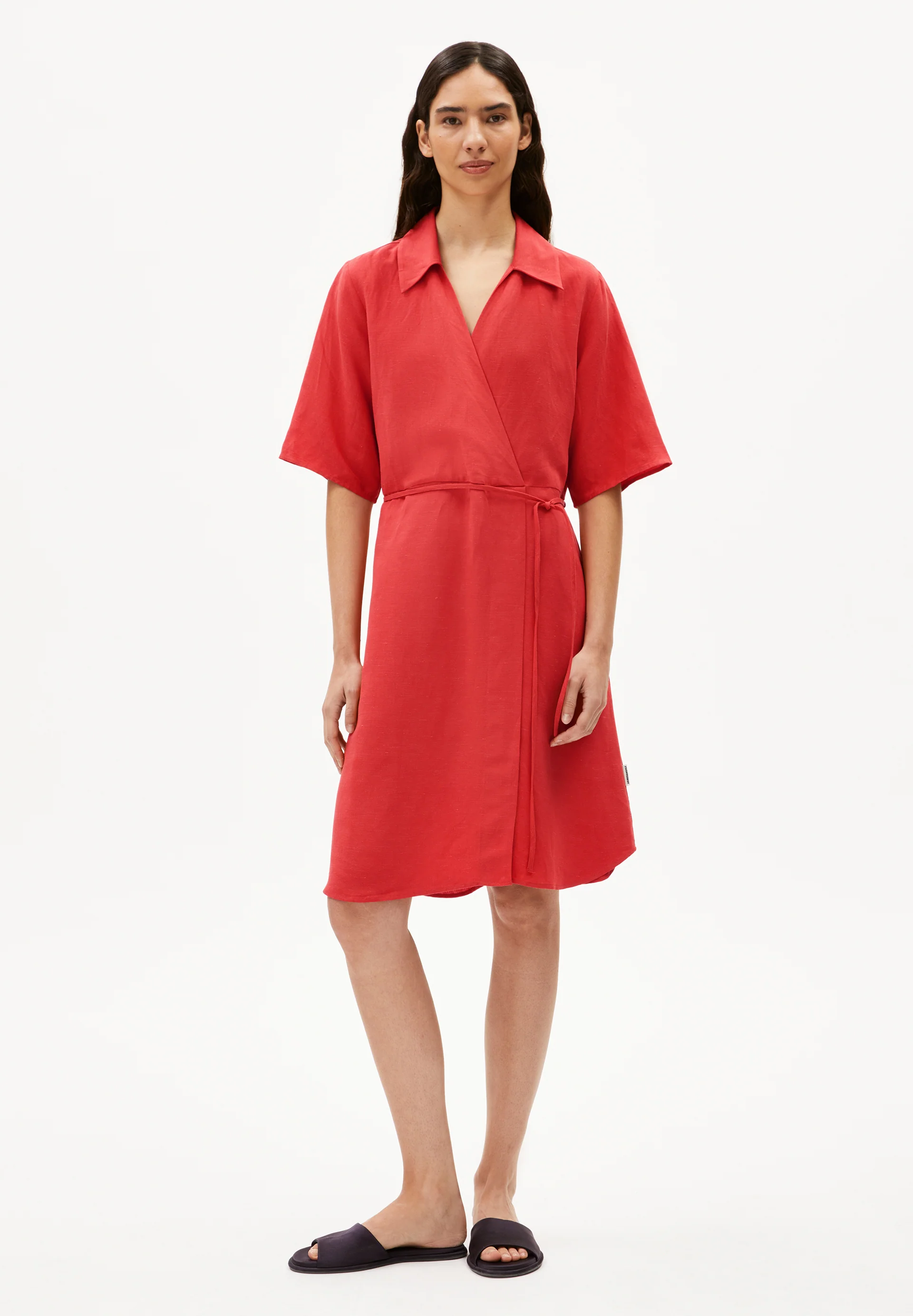 FEMNAAMI LINO Woven Dress made of Linen-Mix